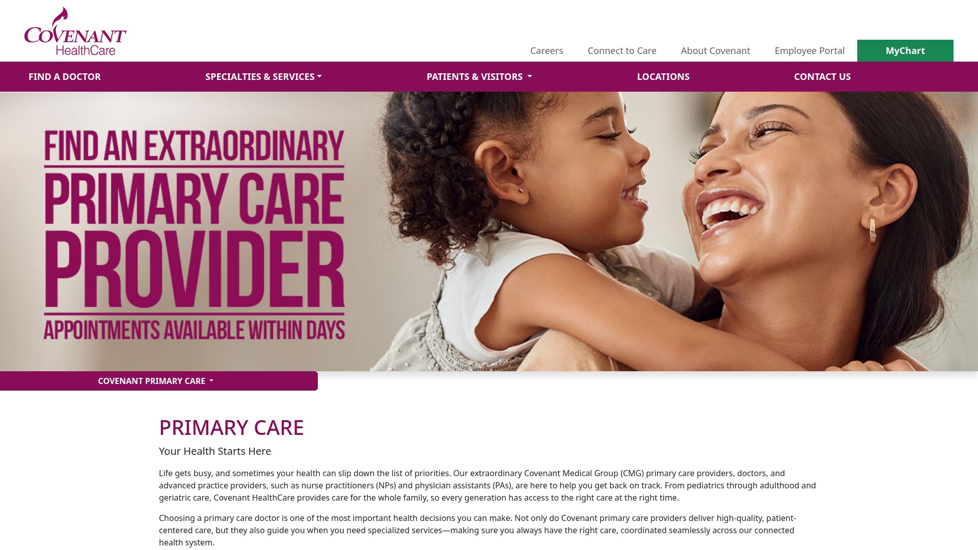 Landing Page