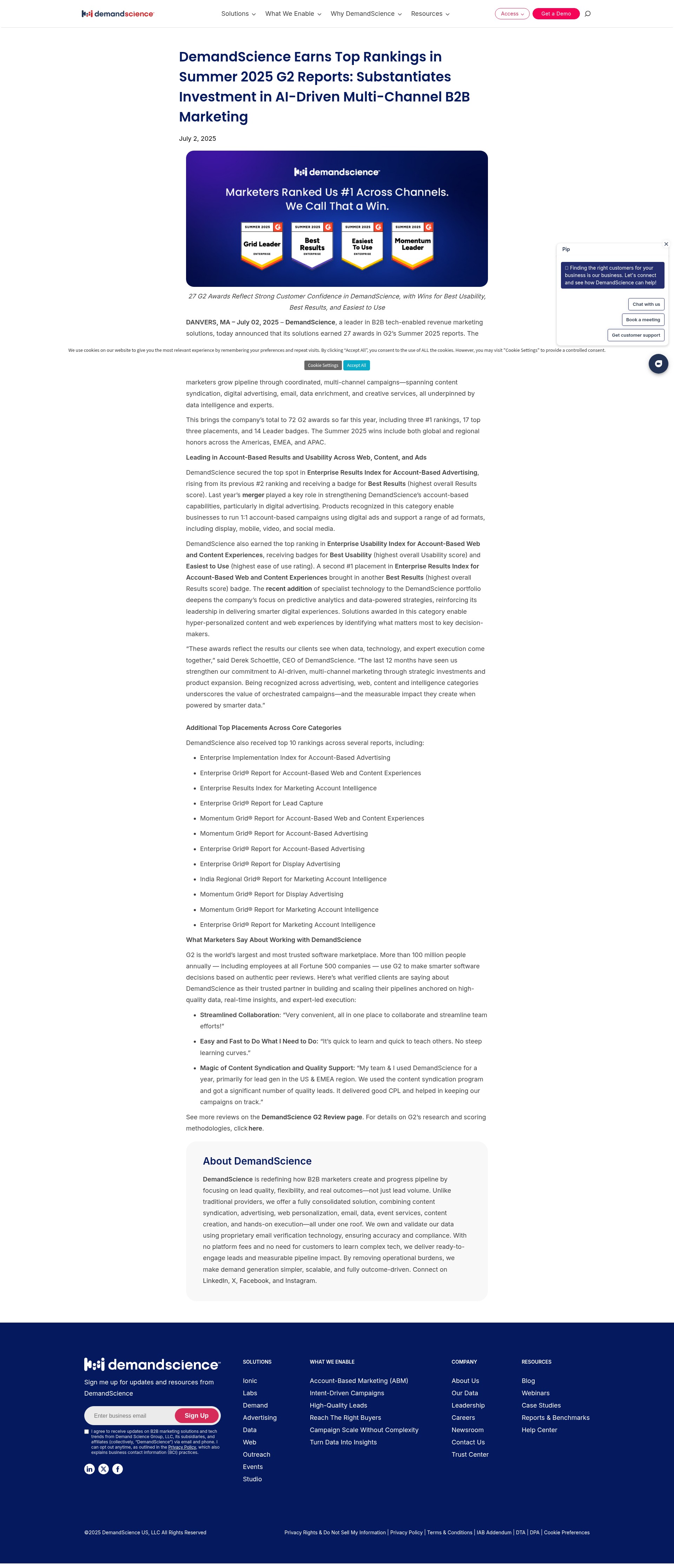 Landing Page