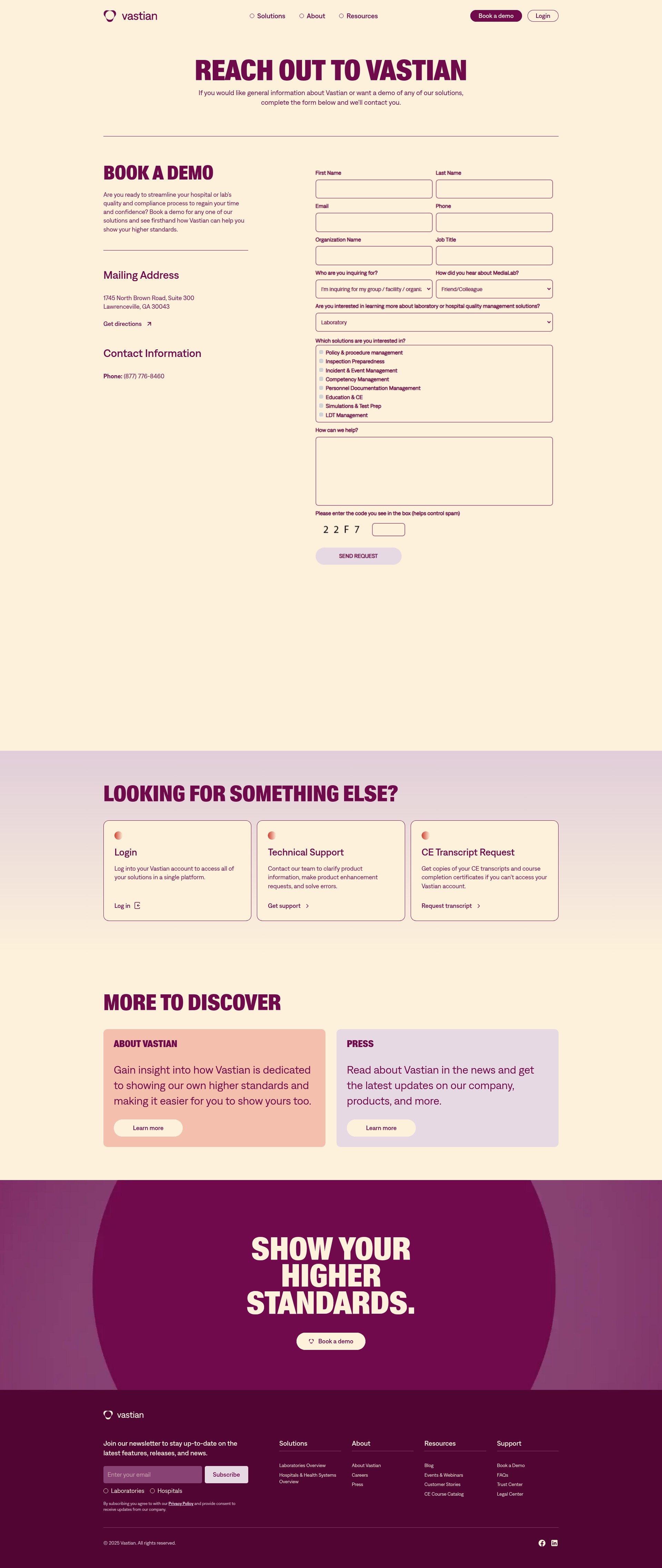 Landing Page