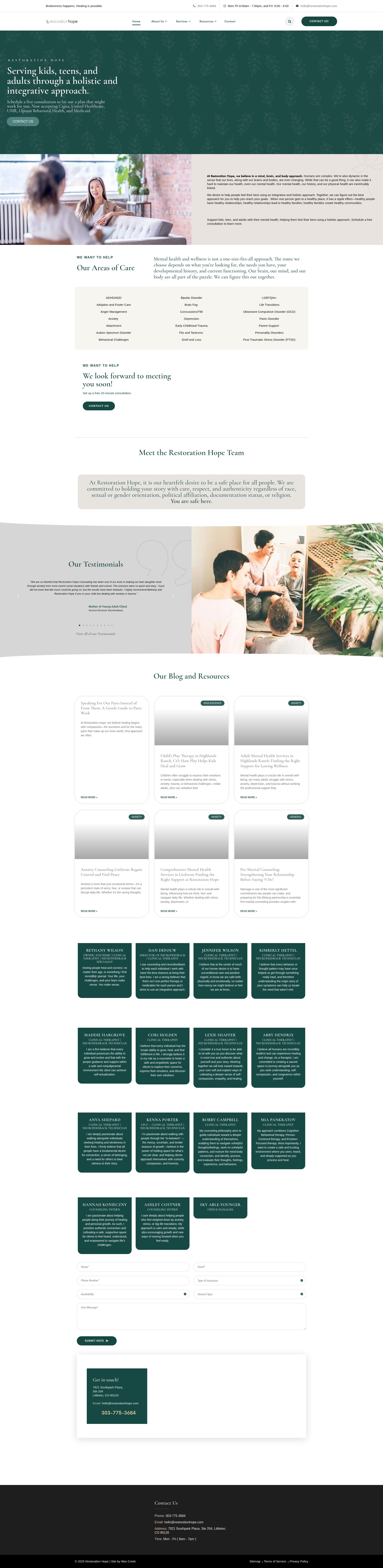 Landing Page