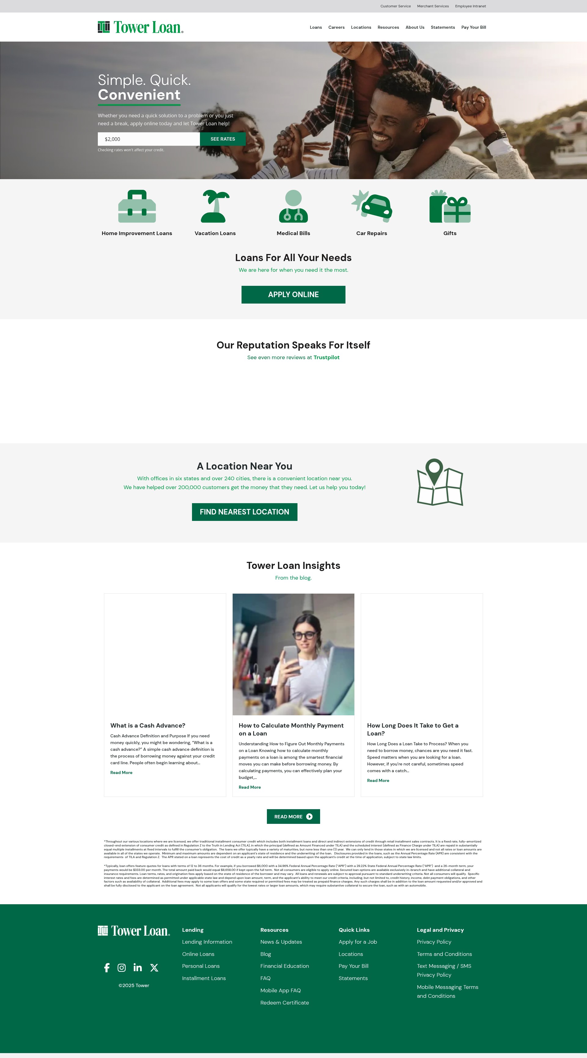 Landing Page