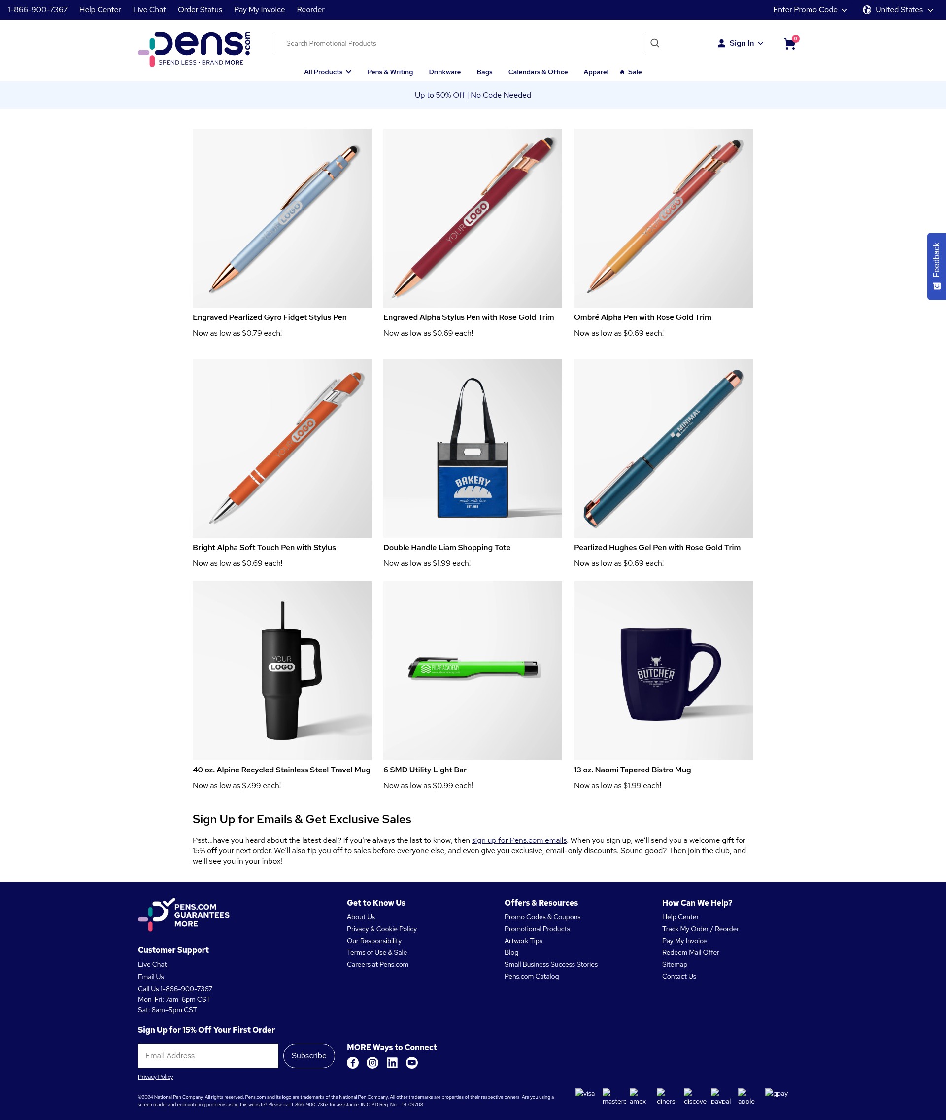 Landing Page