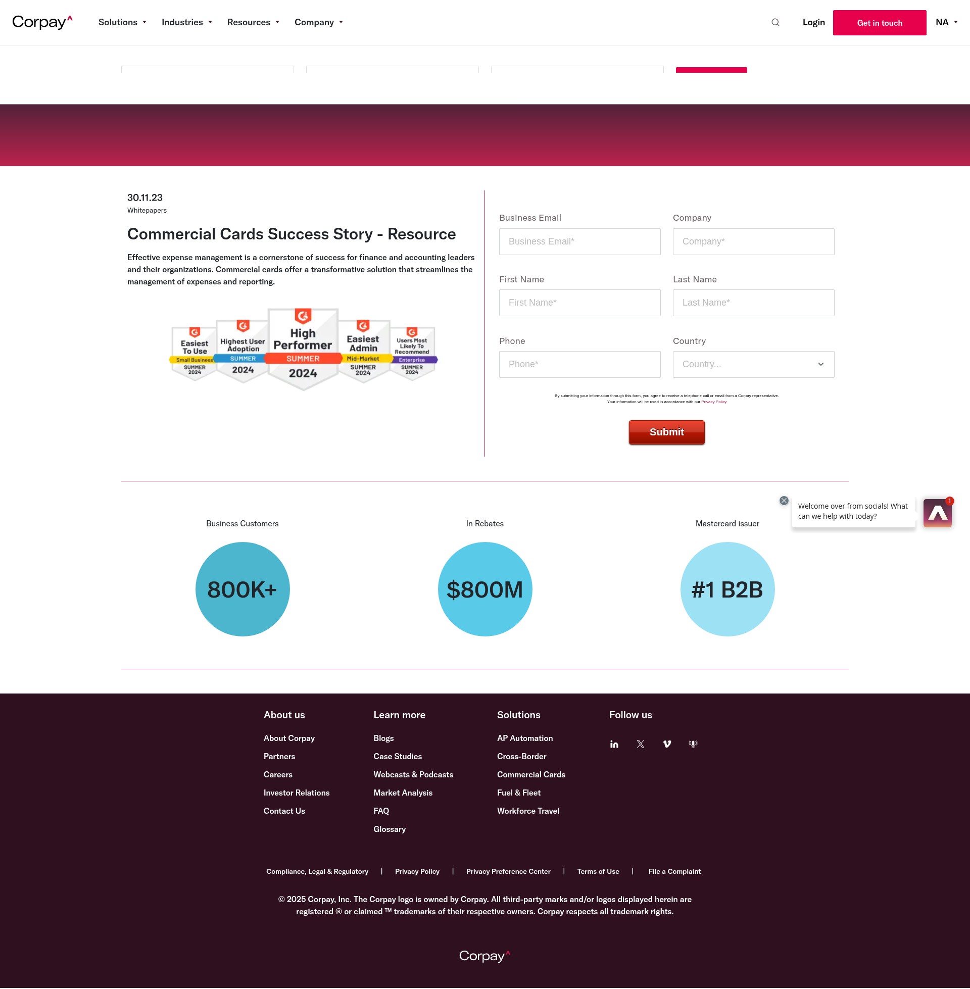 Landing Page