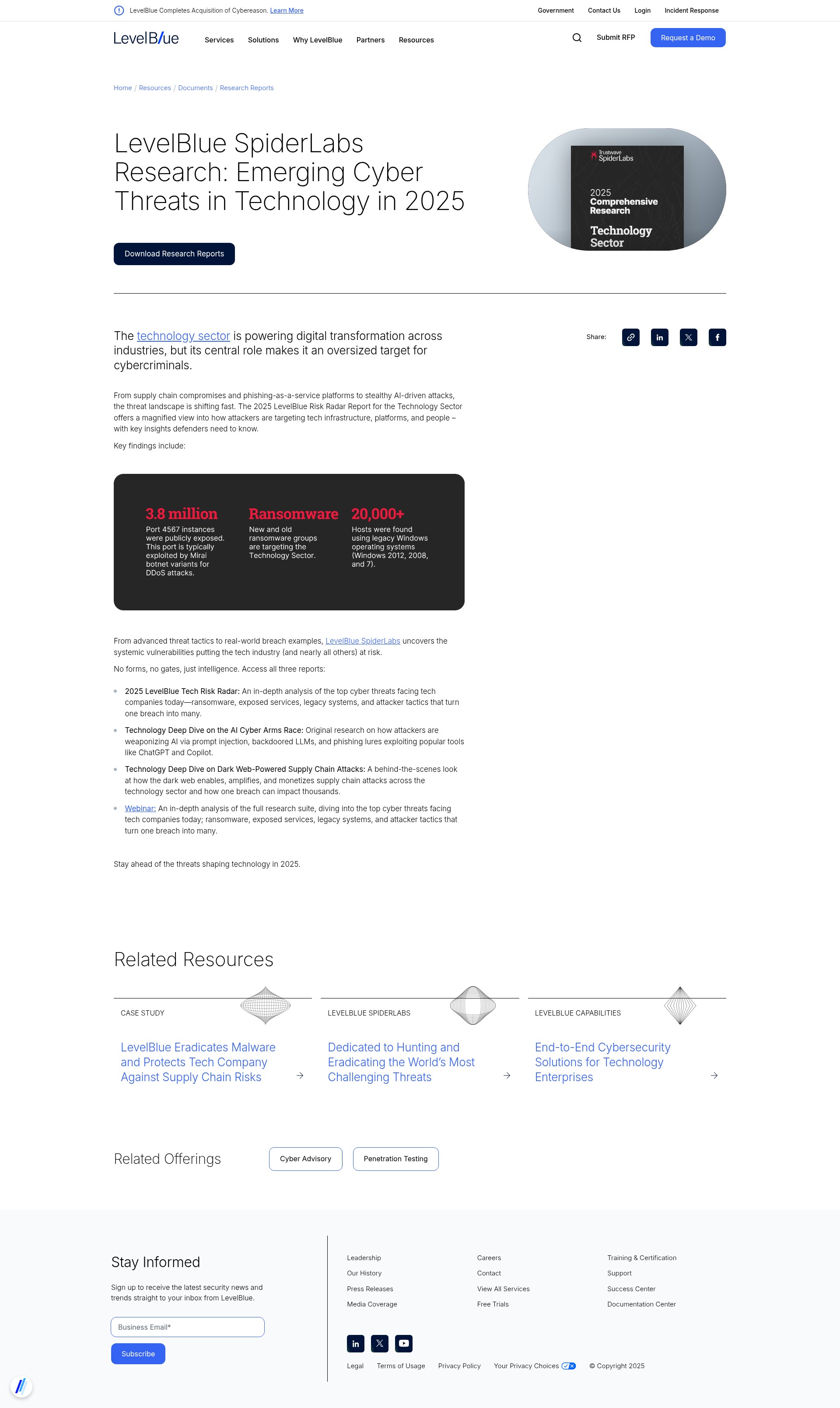 Landing Page