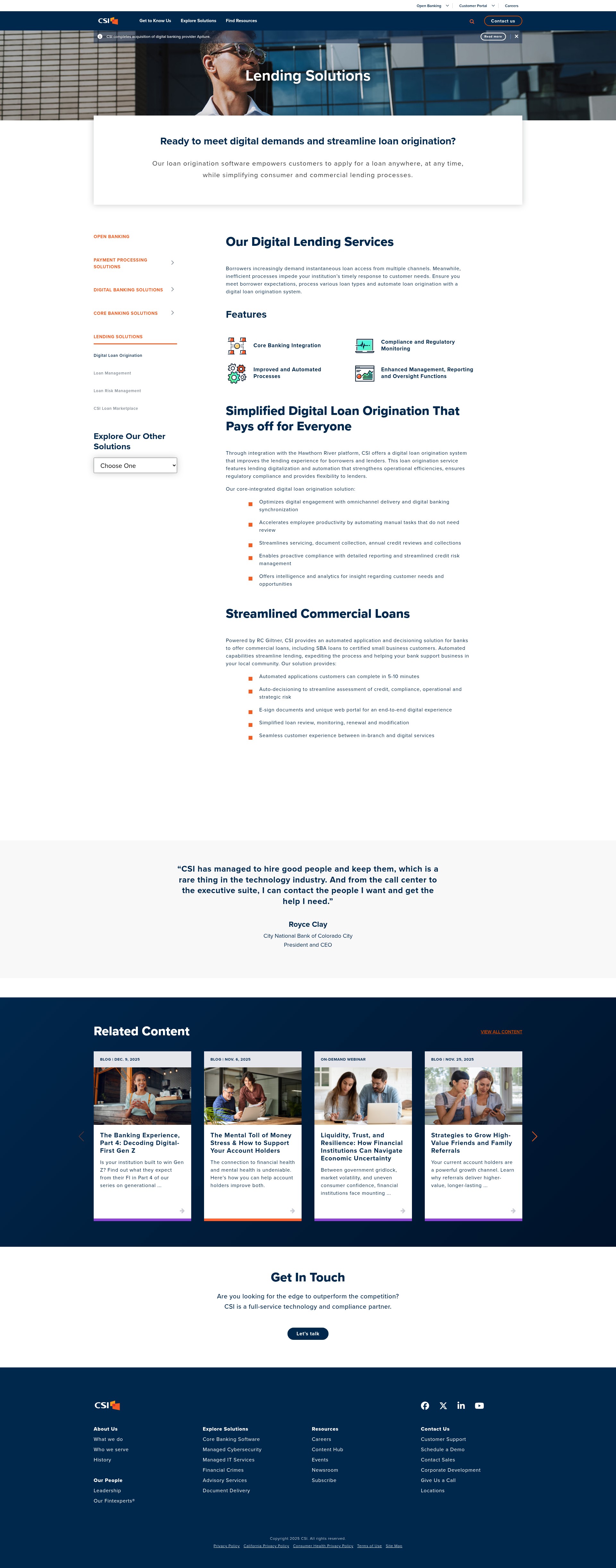 Landing Page