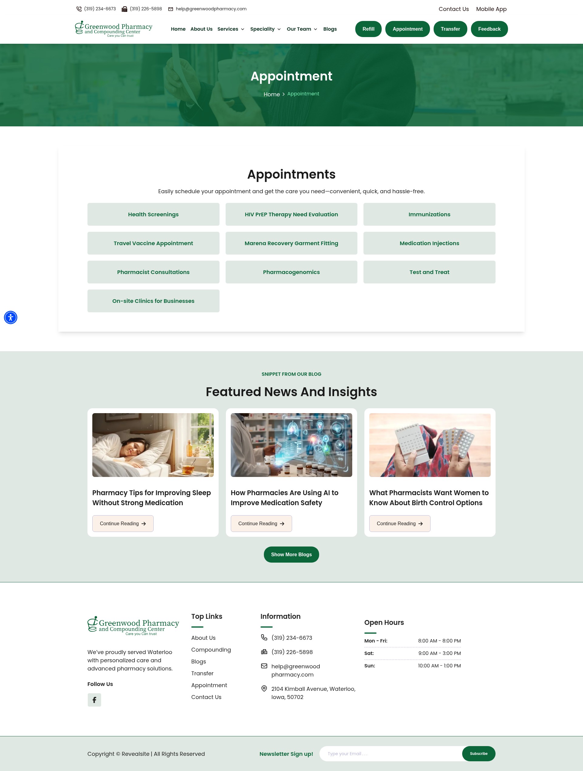 Landing Page