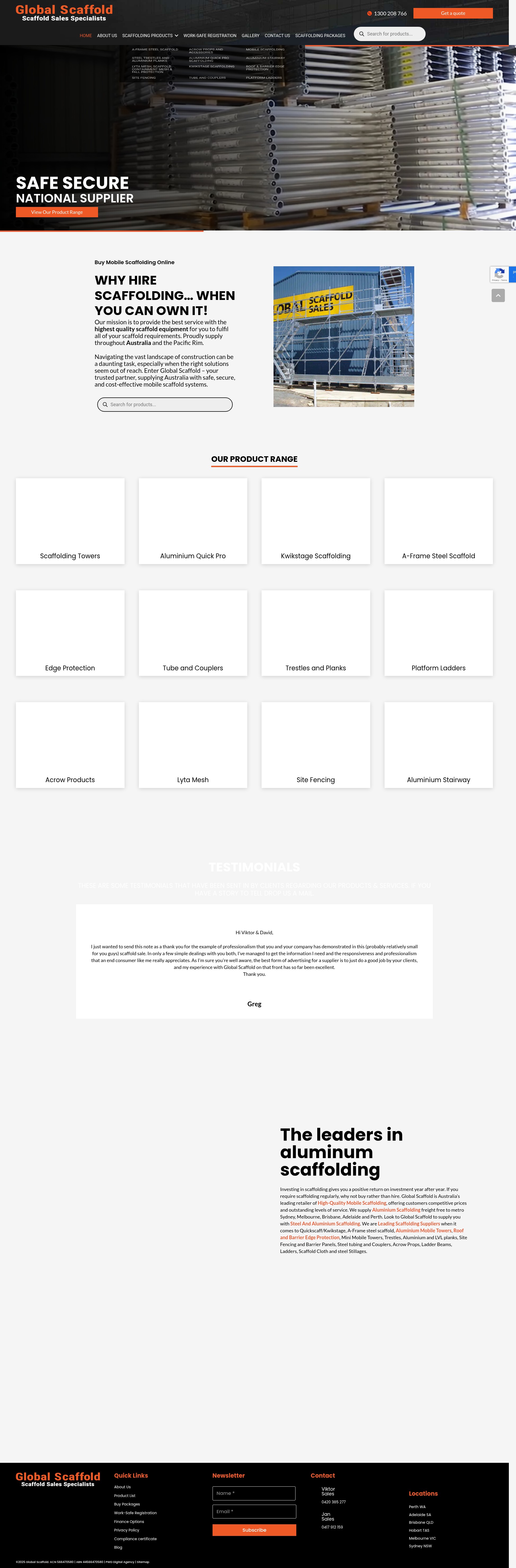 Landing Page
