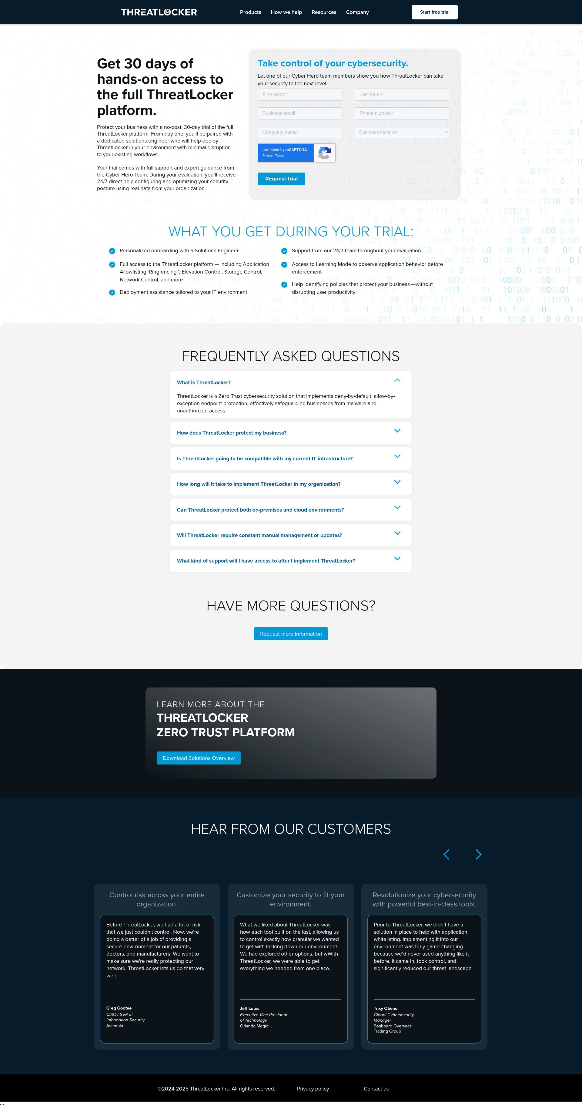 Landing Page