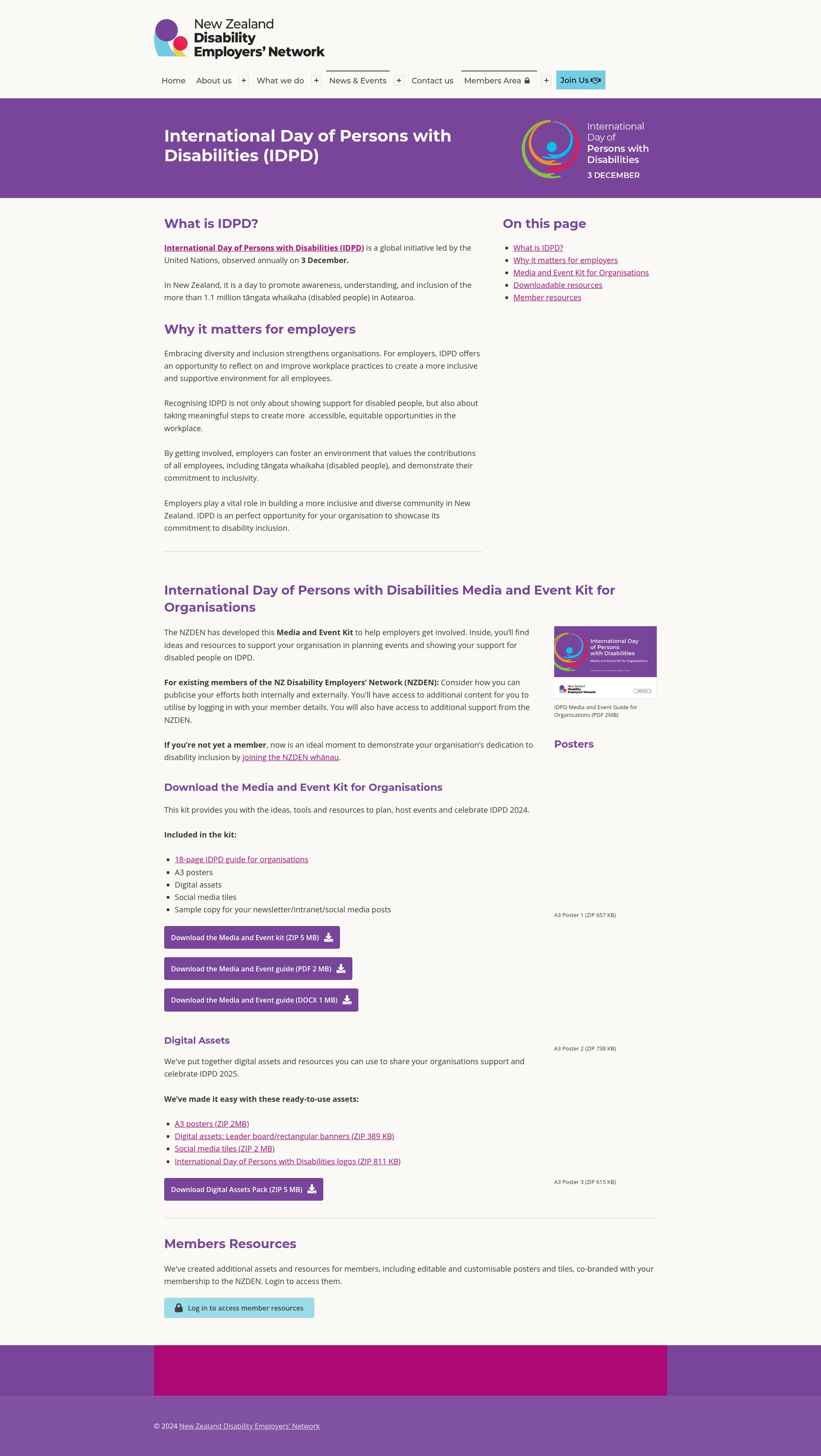Landing Page