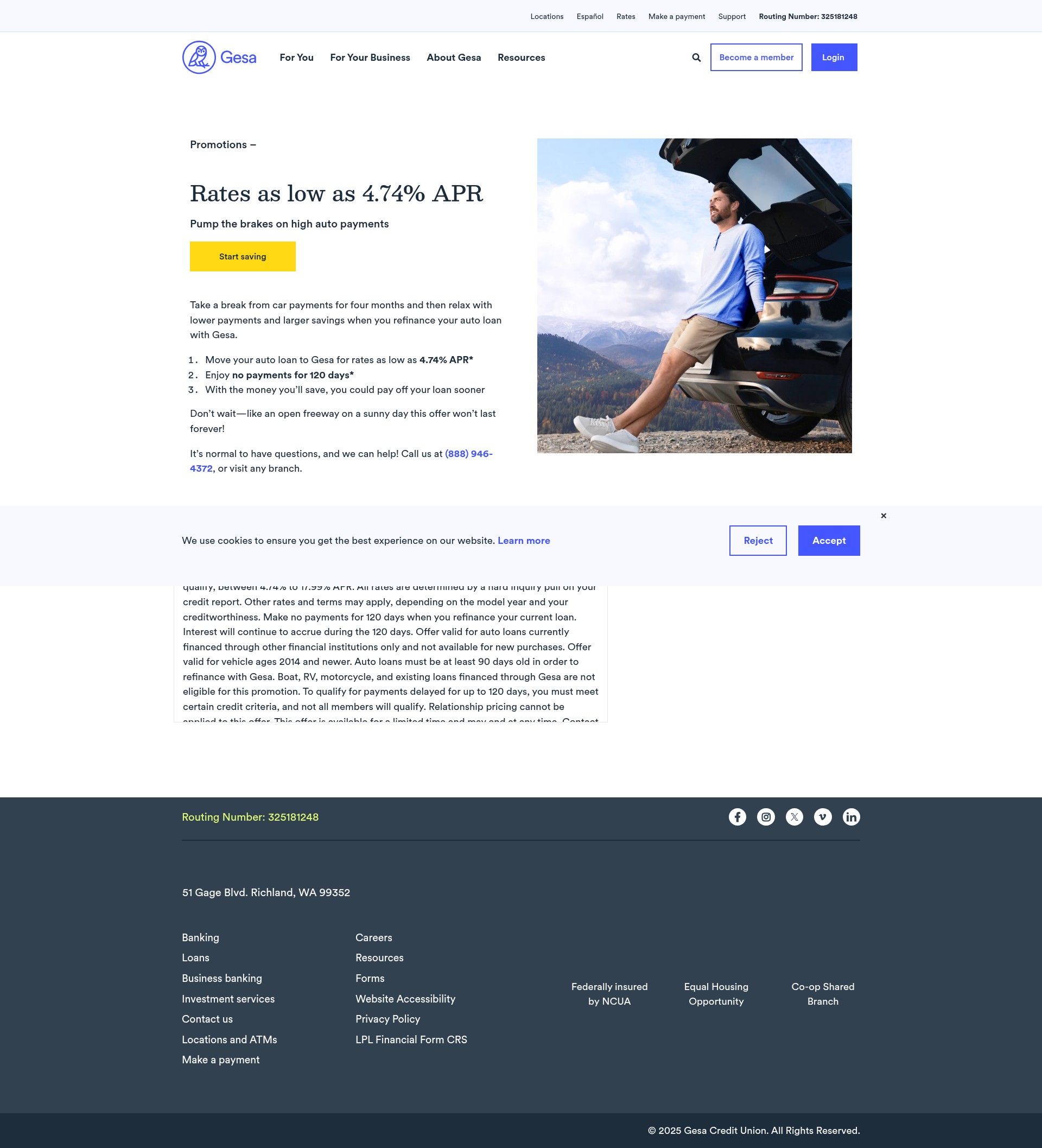 Landing Page