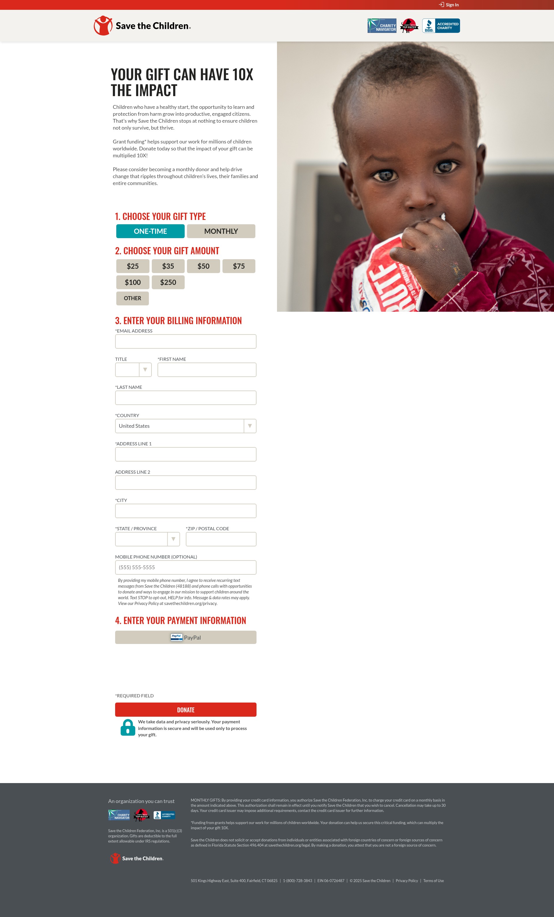 Landing Page