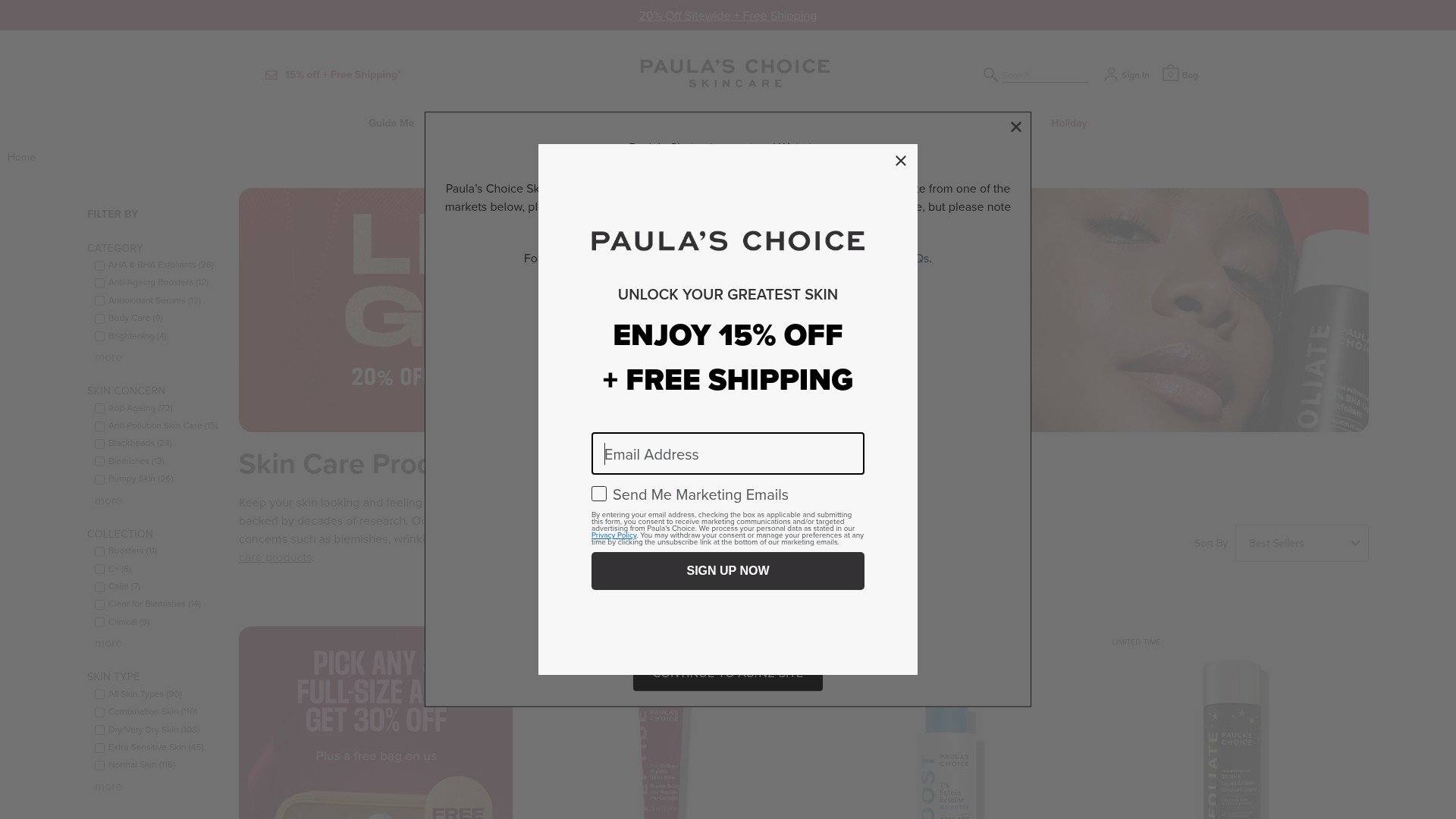 Landing Page