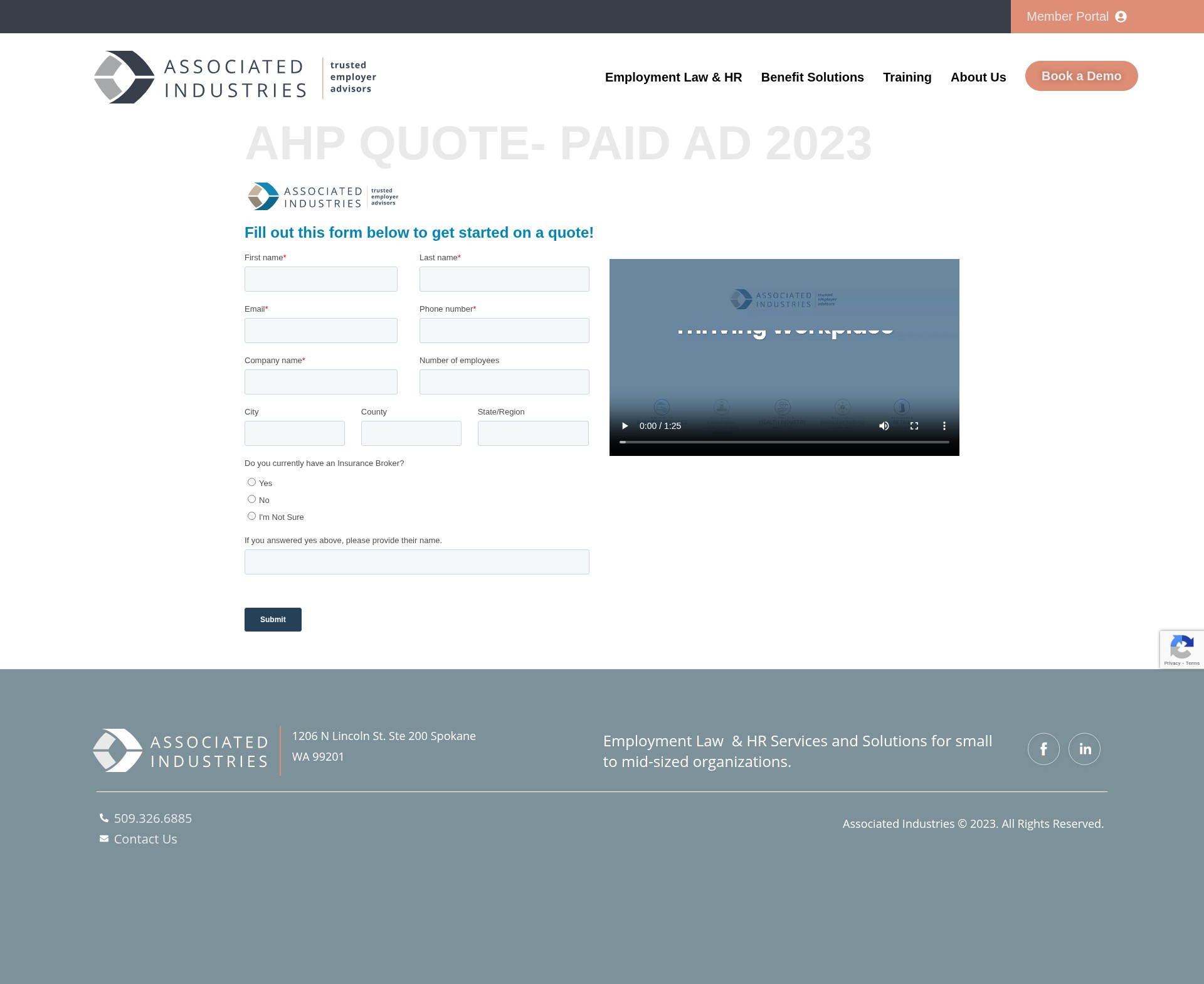 Landing Page