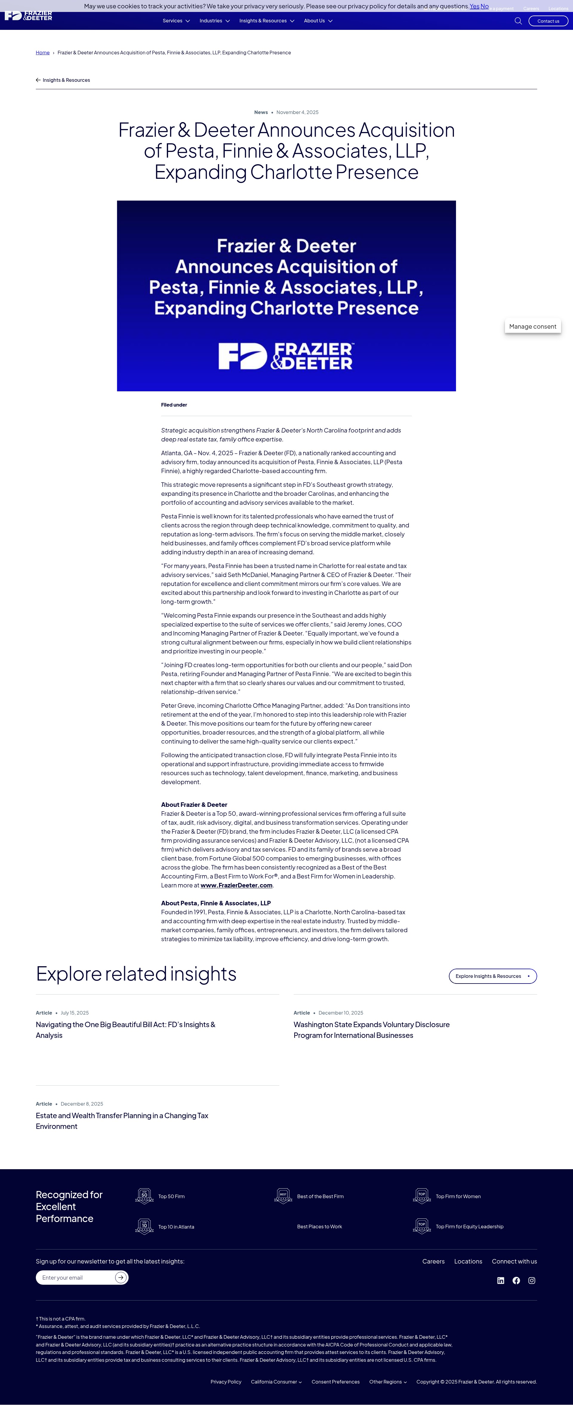 Landing Page