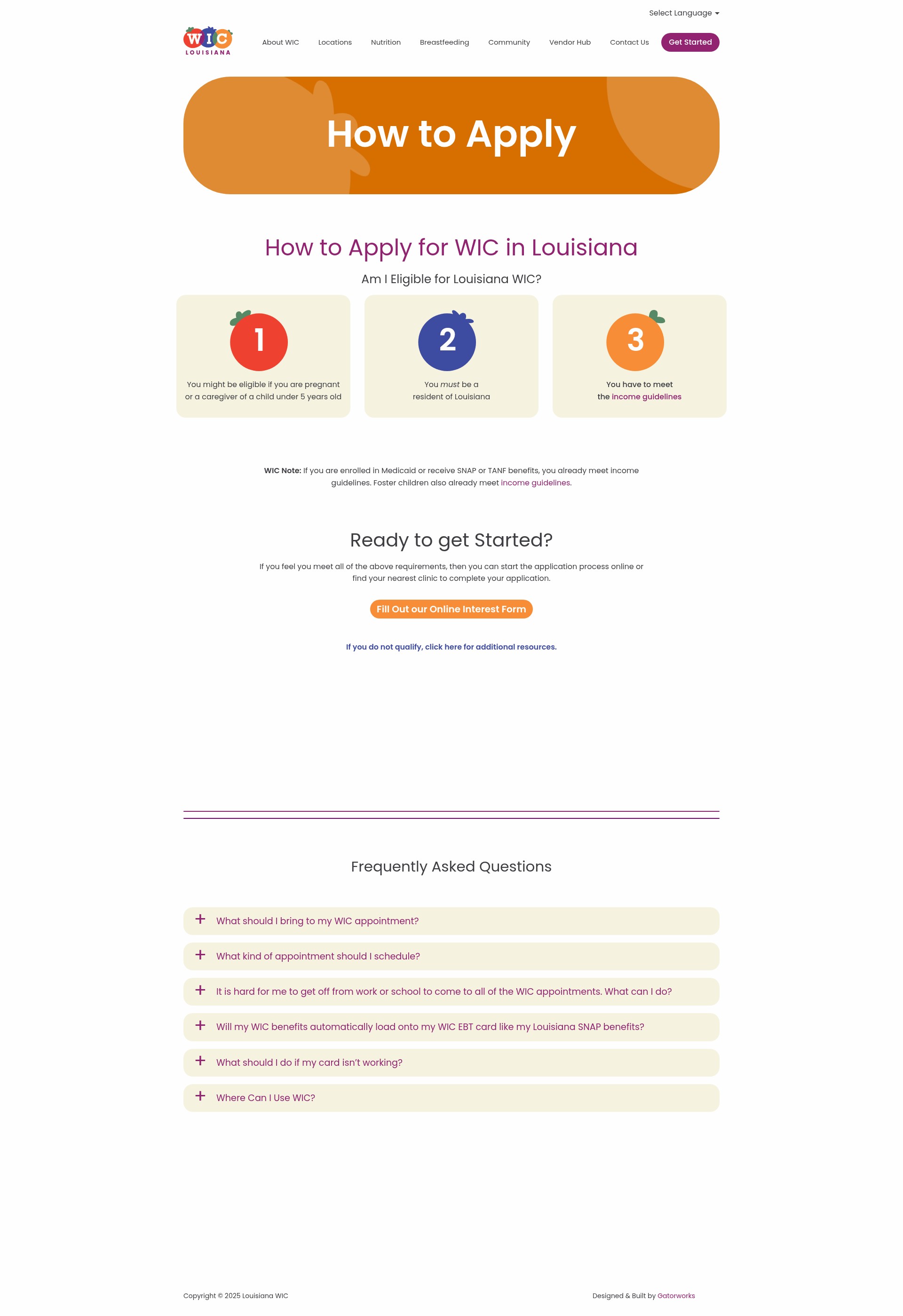 Landing Page