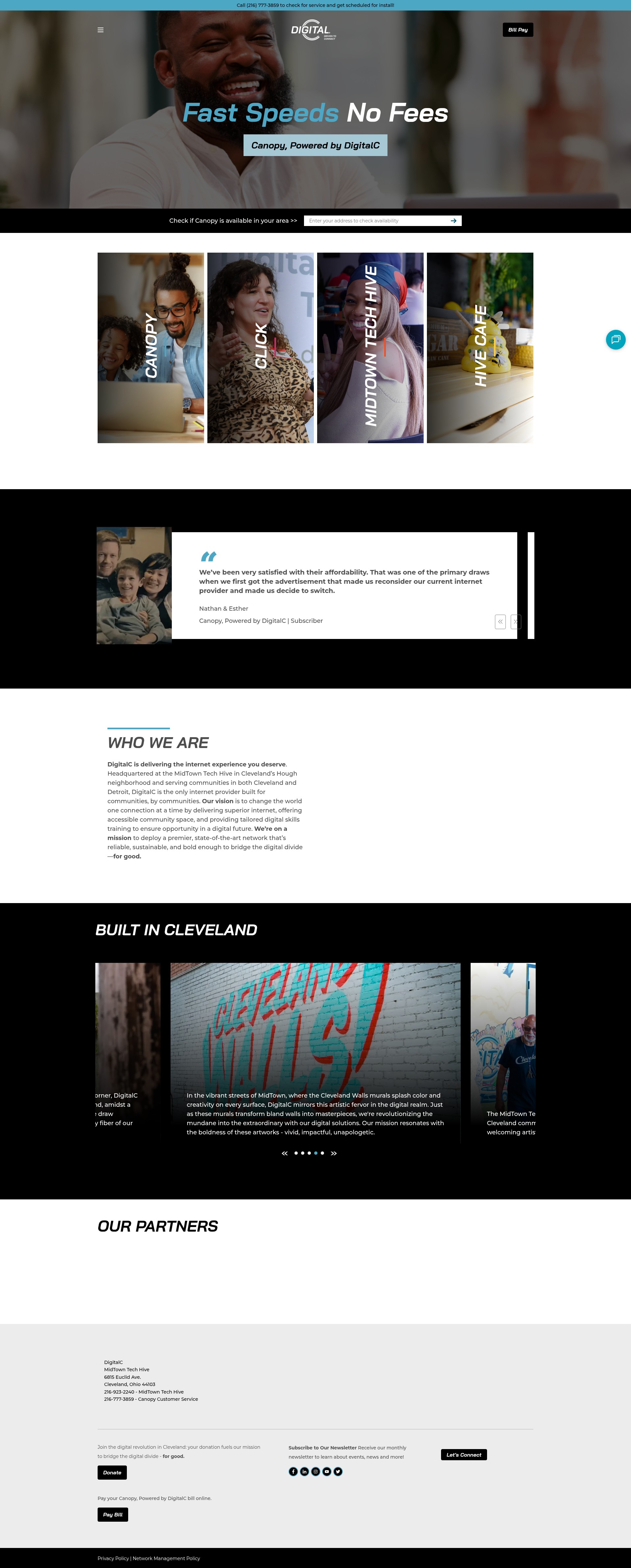 Landing Page