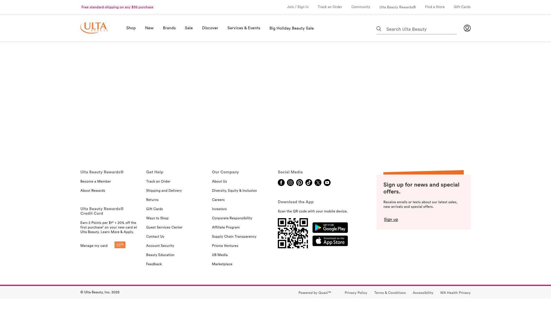 Landing Page