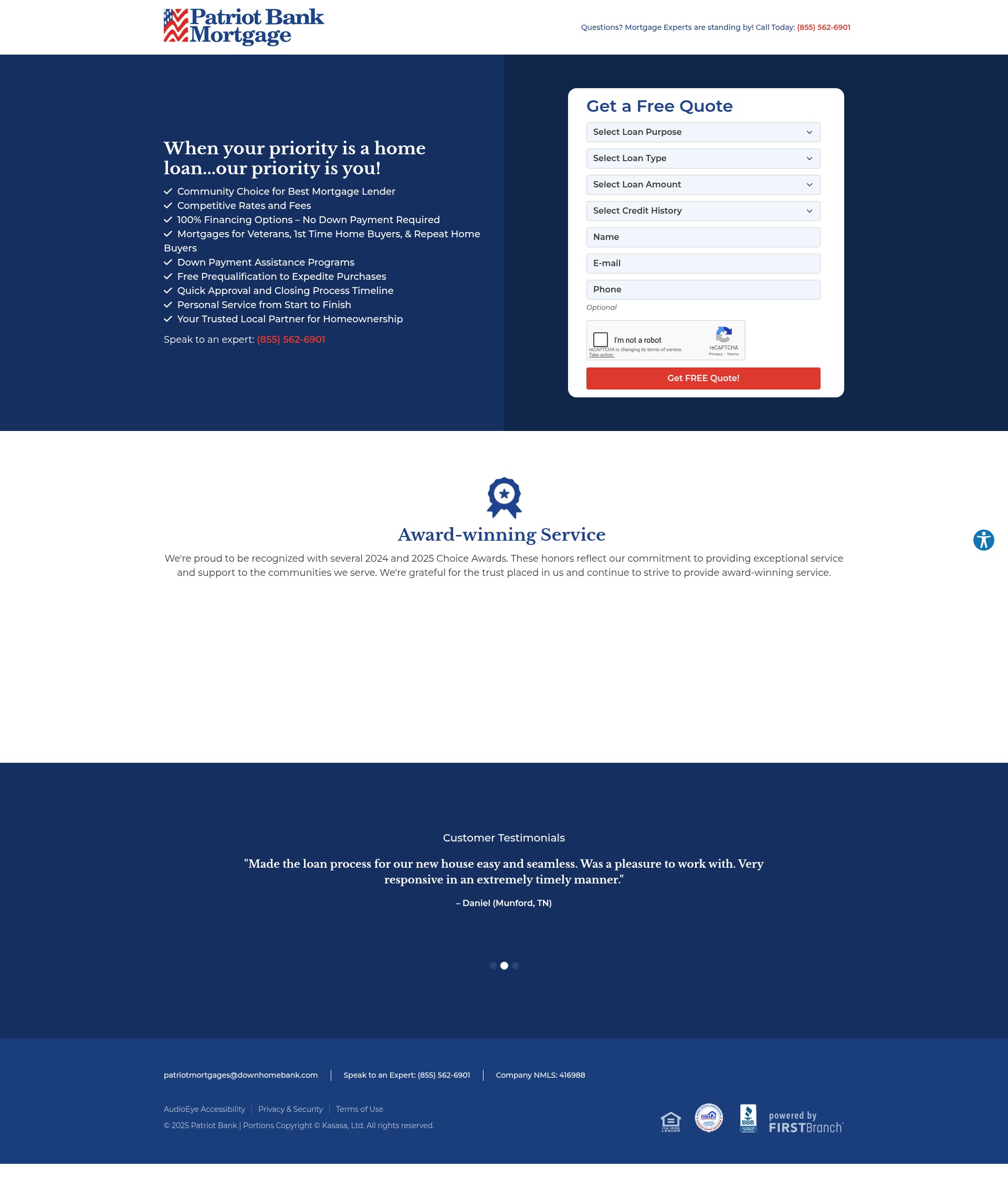 Landing Page