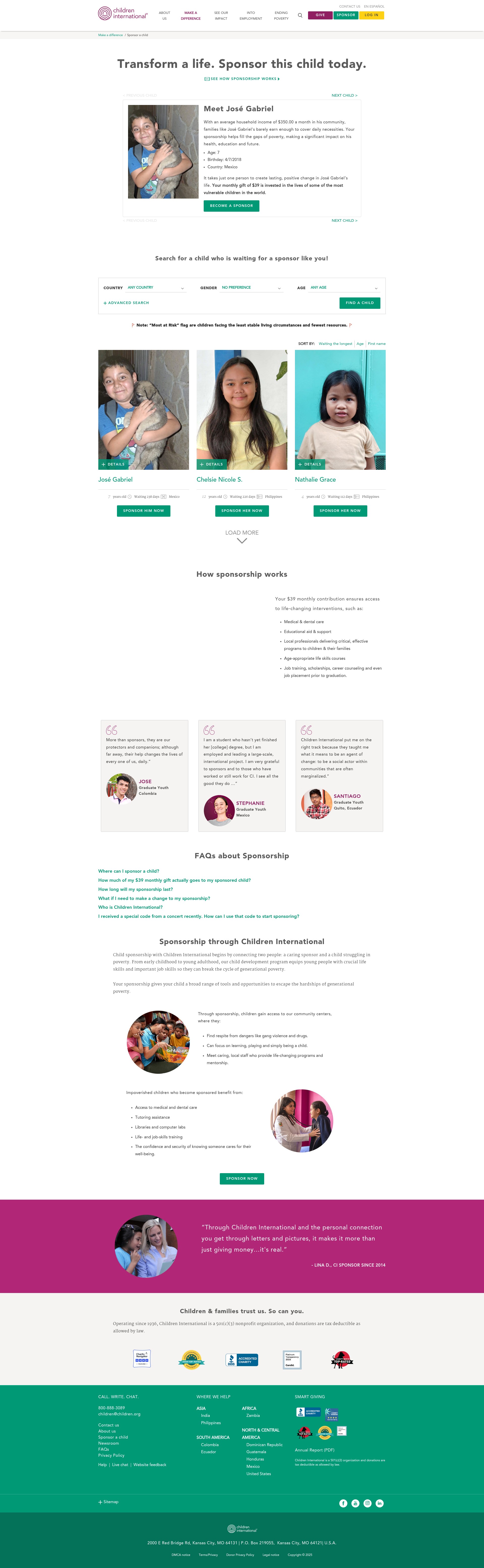 Landing Page