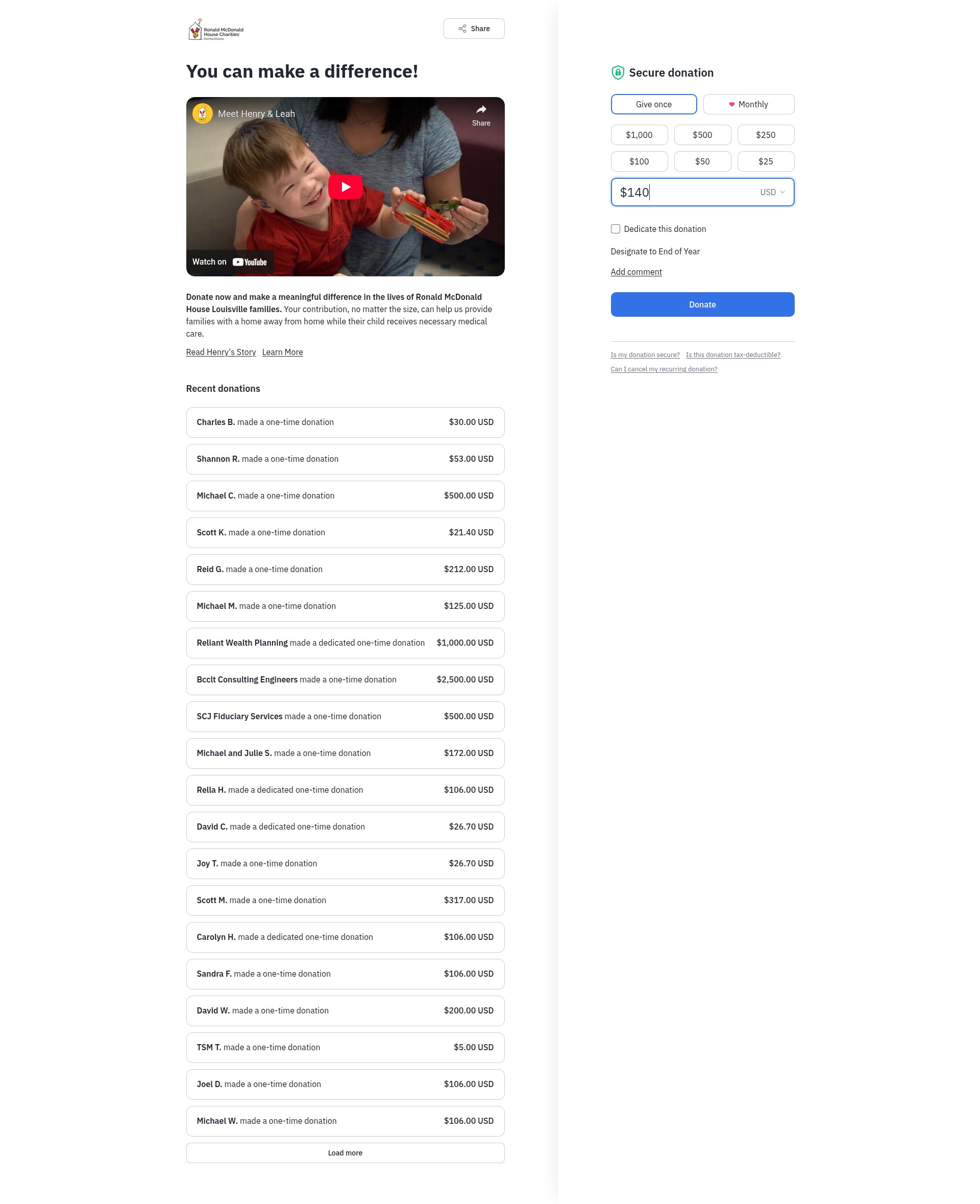 Landing Page