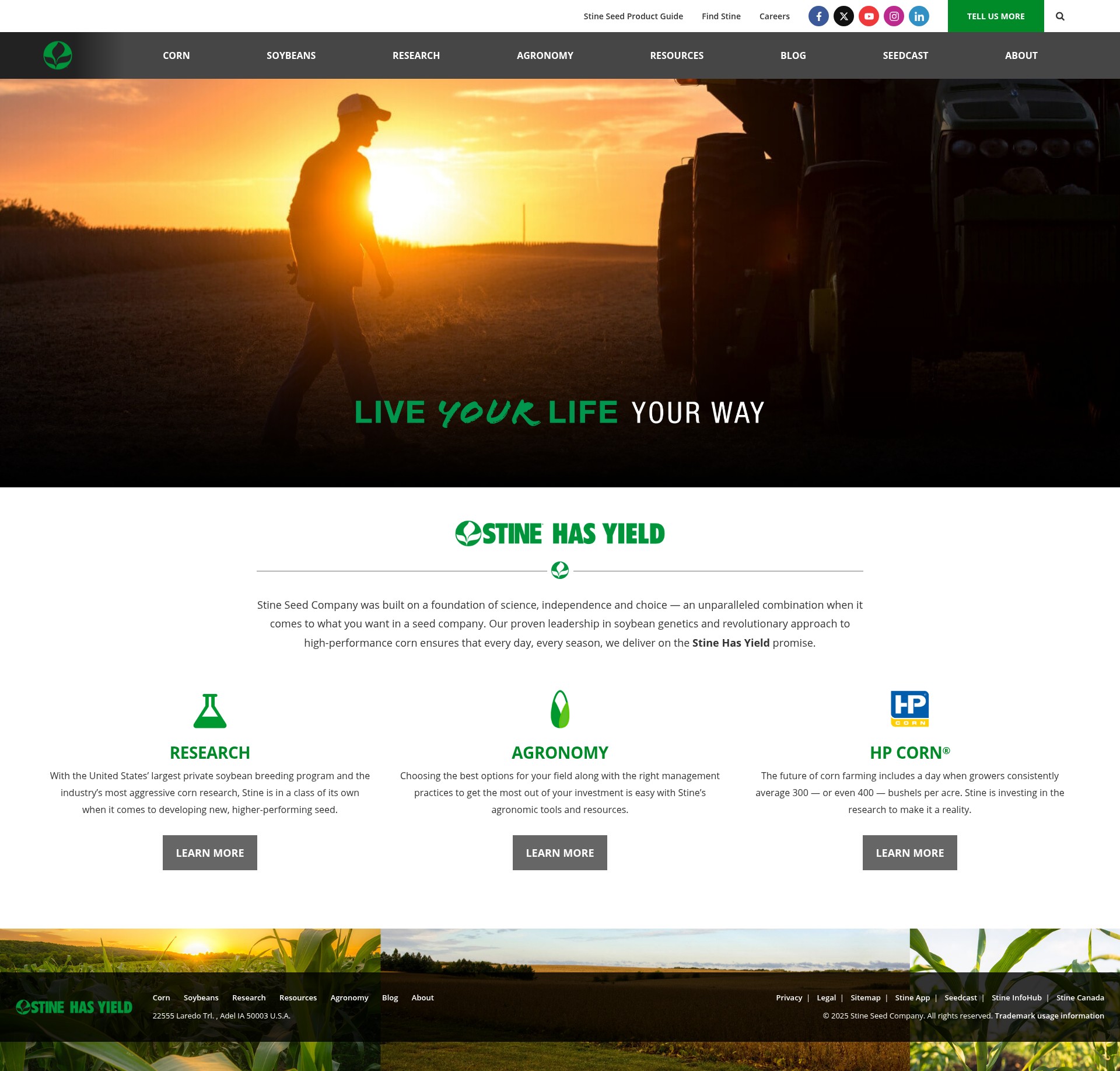 Landing Page