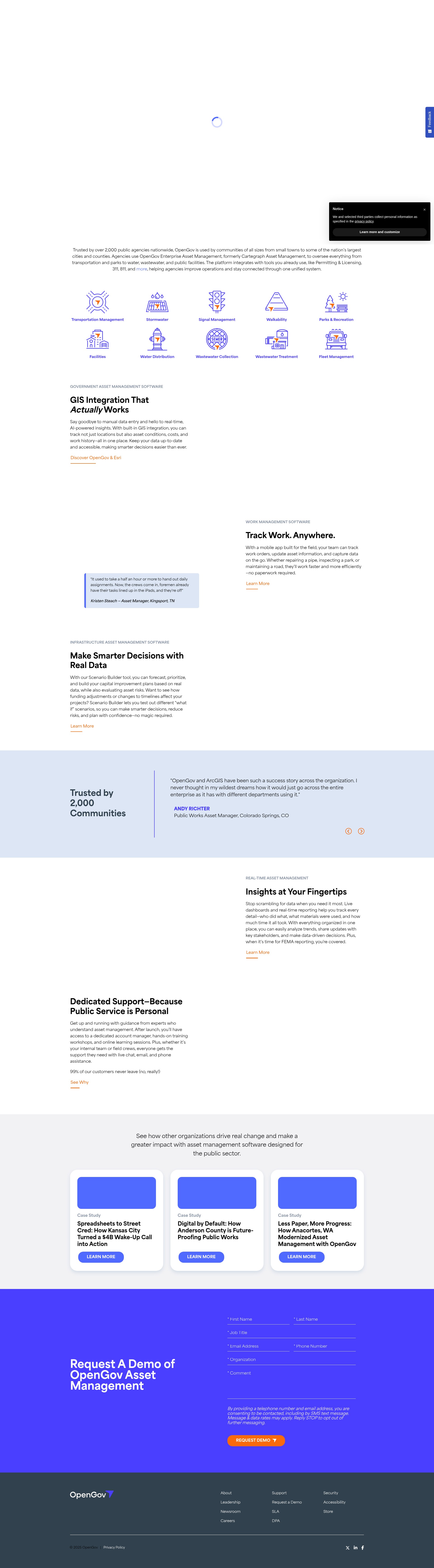 Landing Page