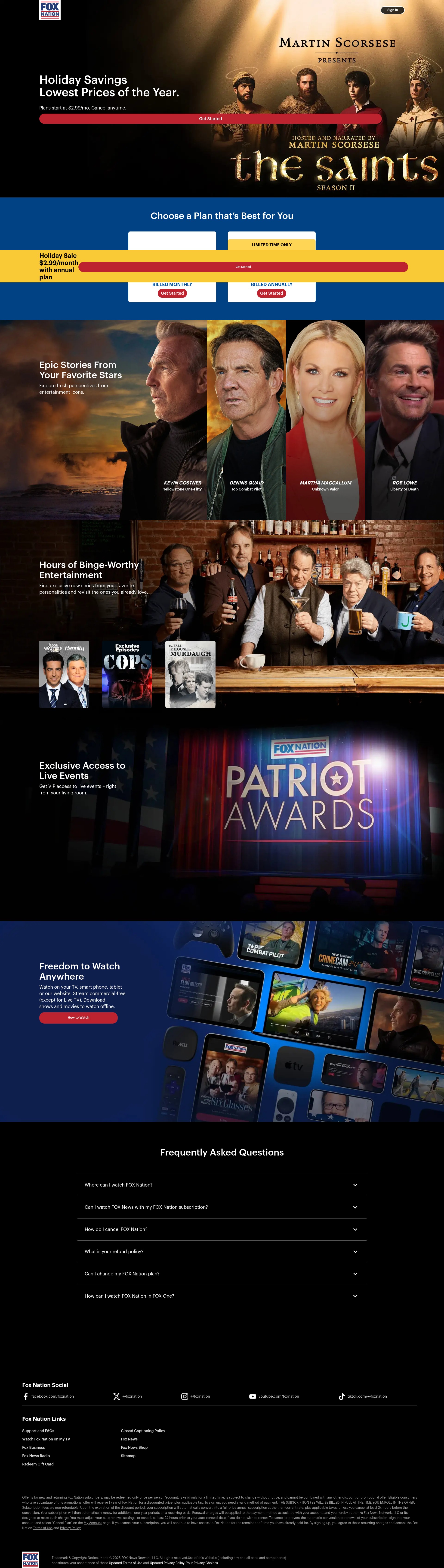 Landing Page