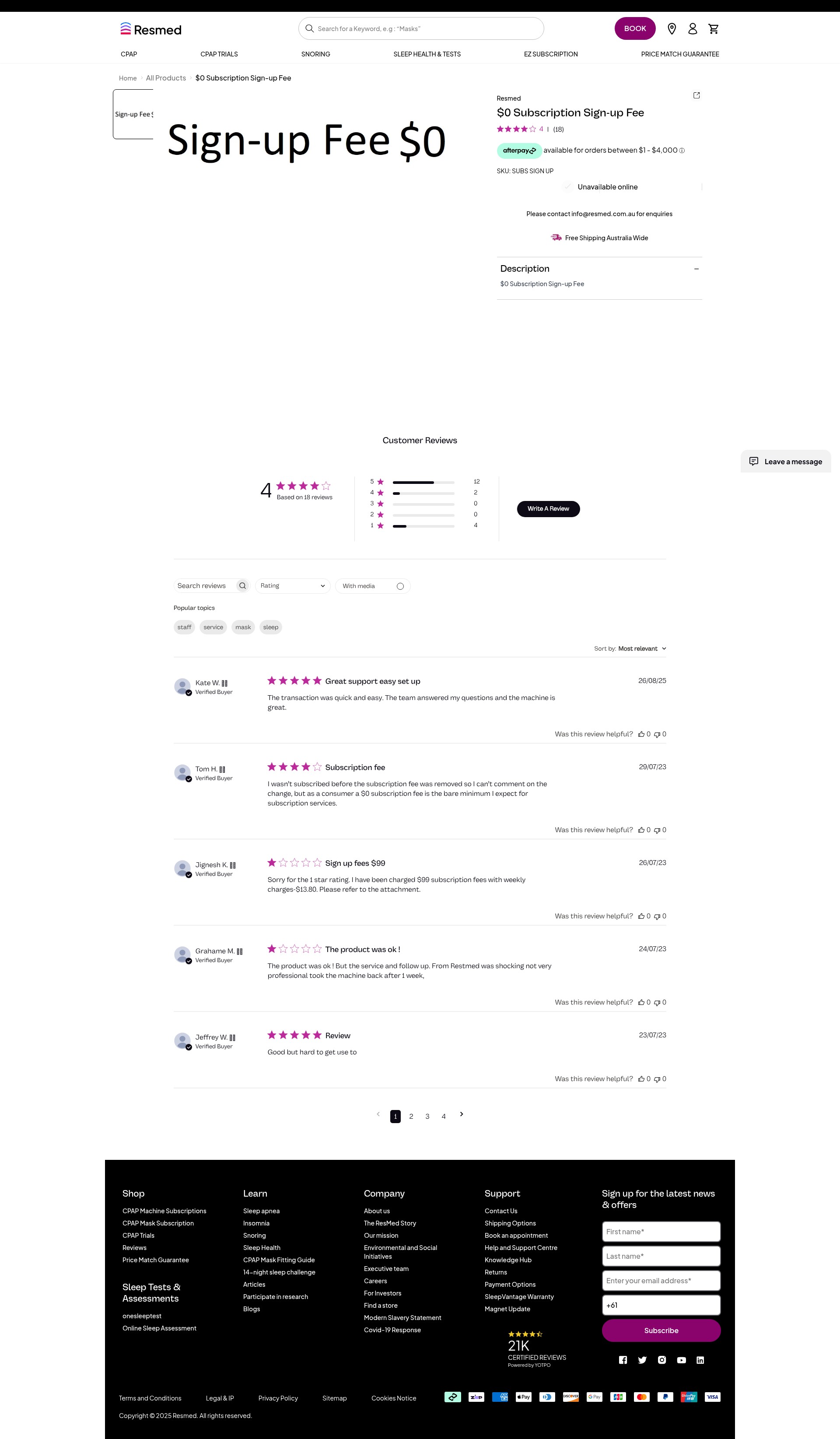 Landing Page