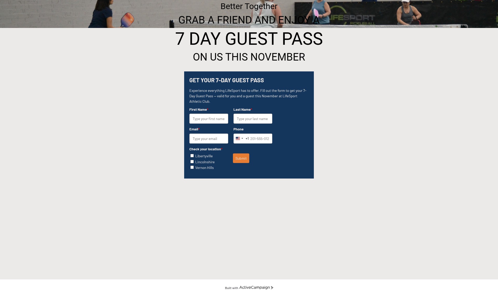 Landing Page