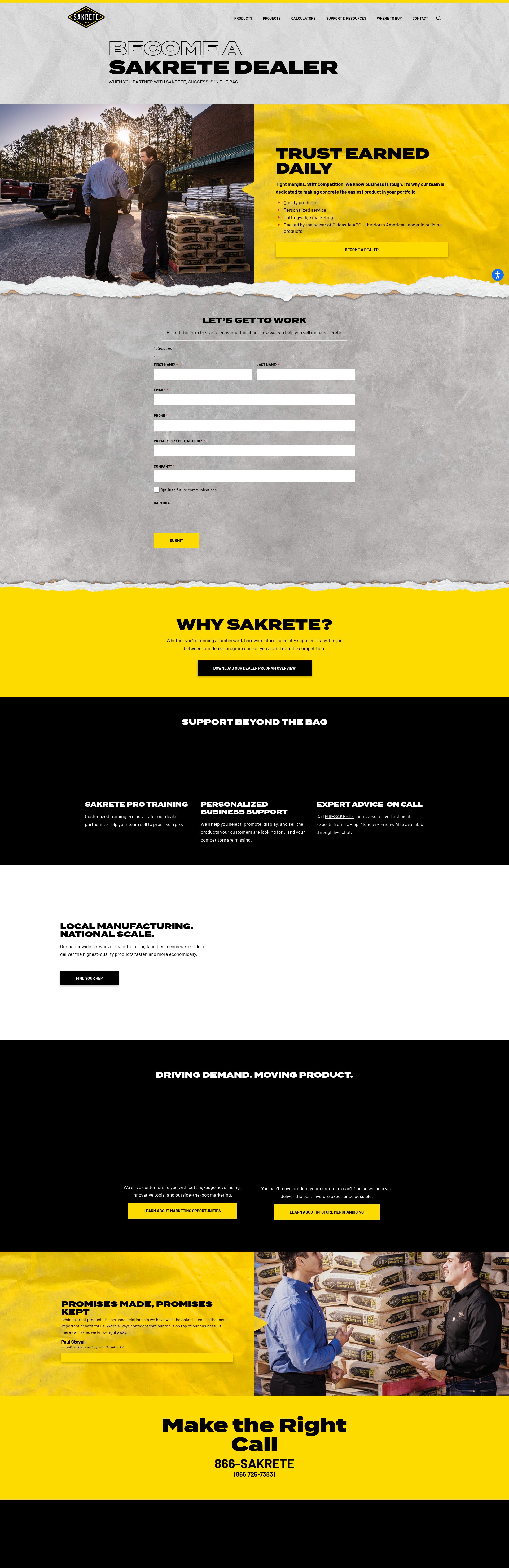Landing Page