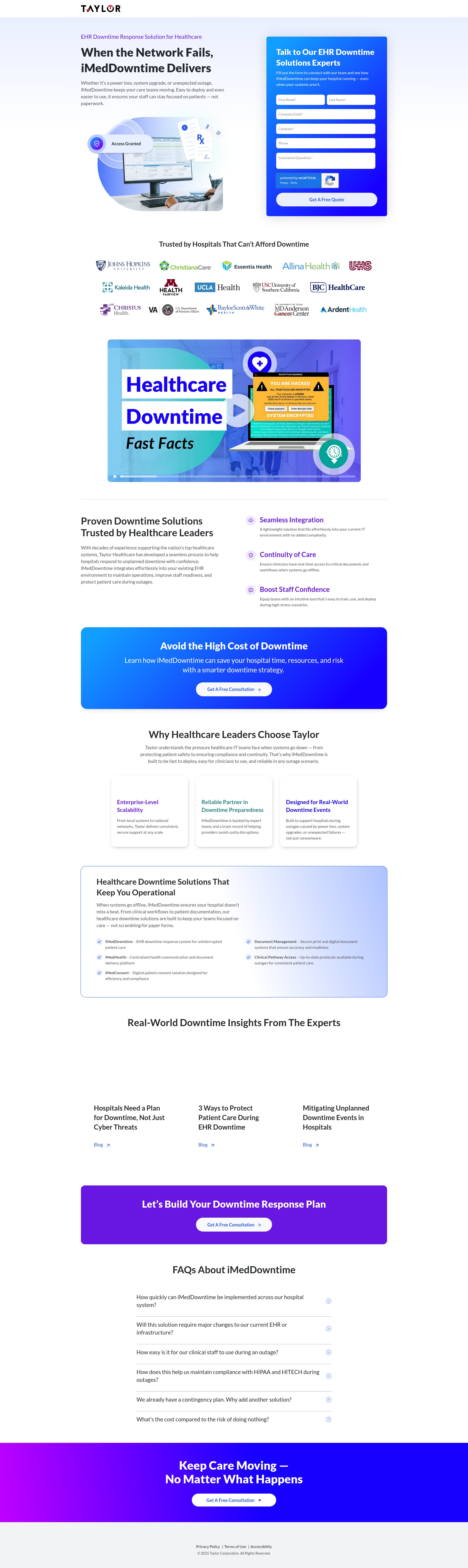 Landing Page