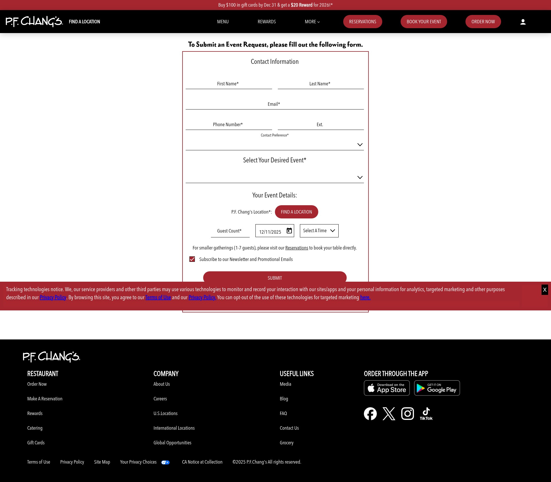 Landing Page