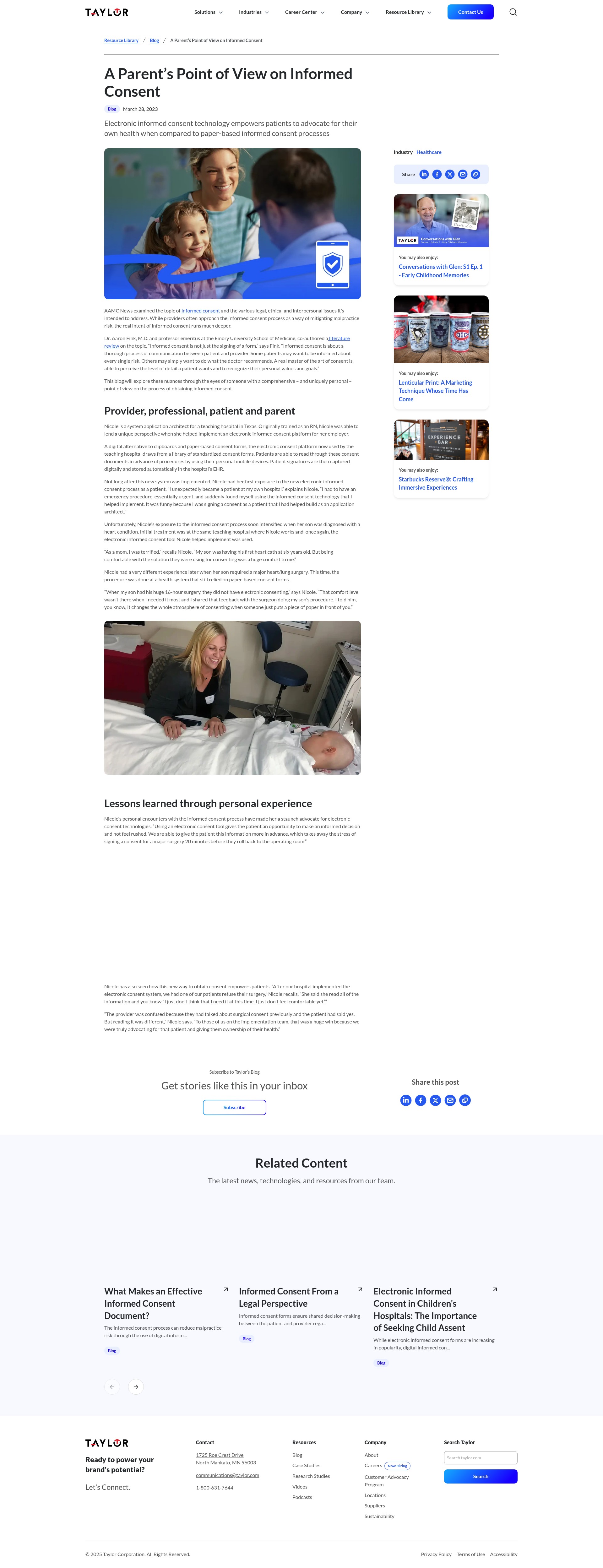 Landing Page