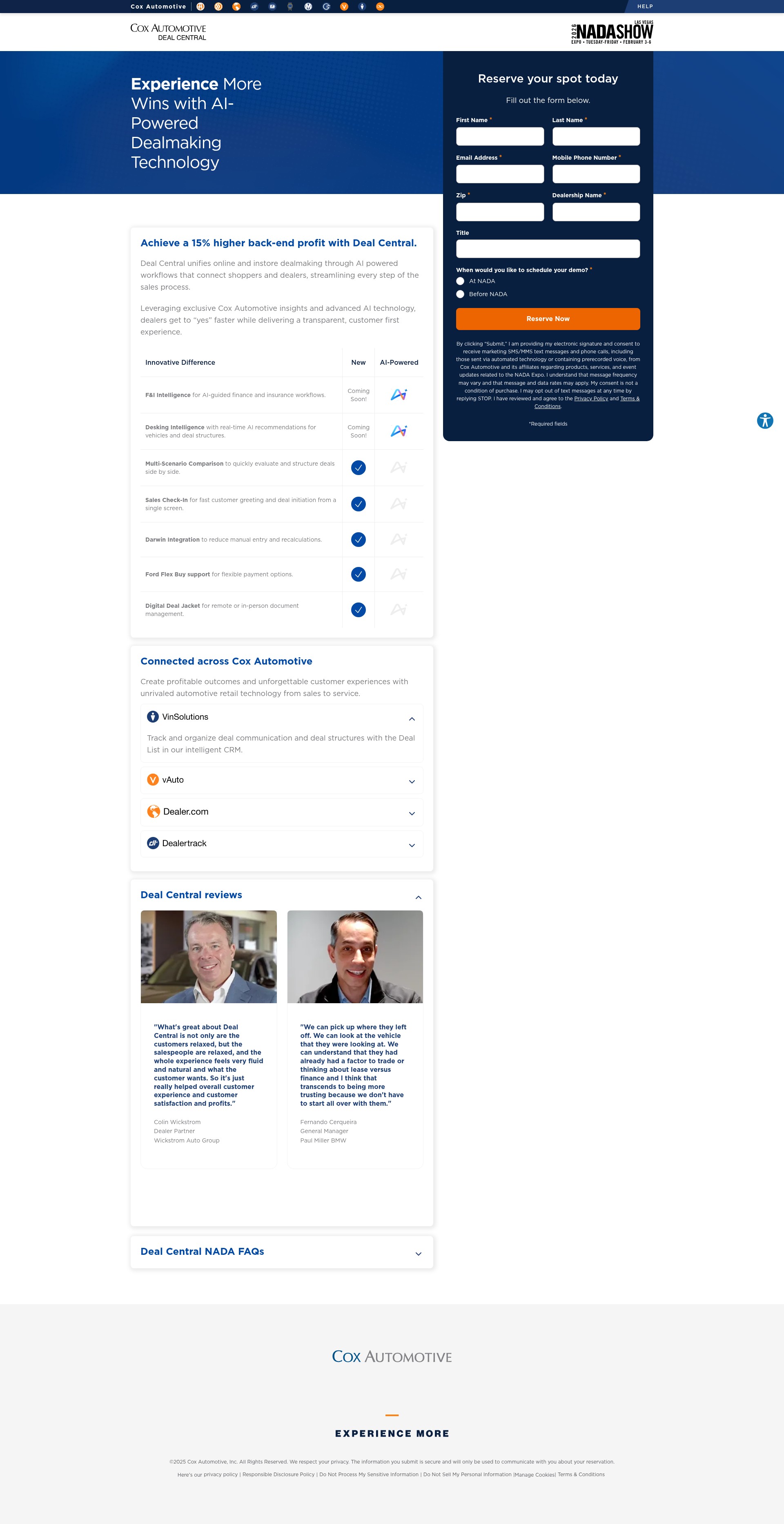 Landing Page