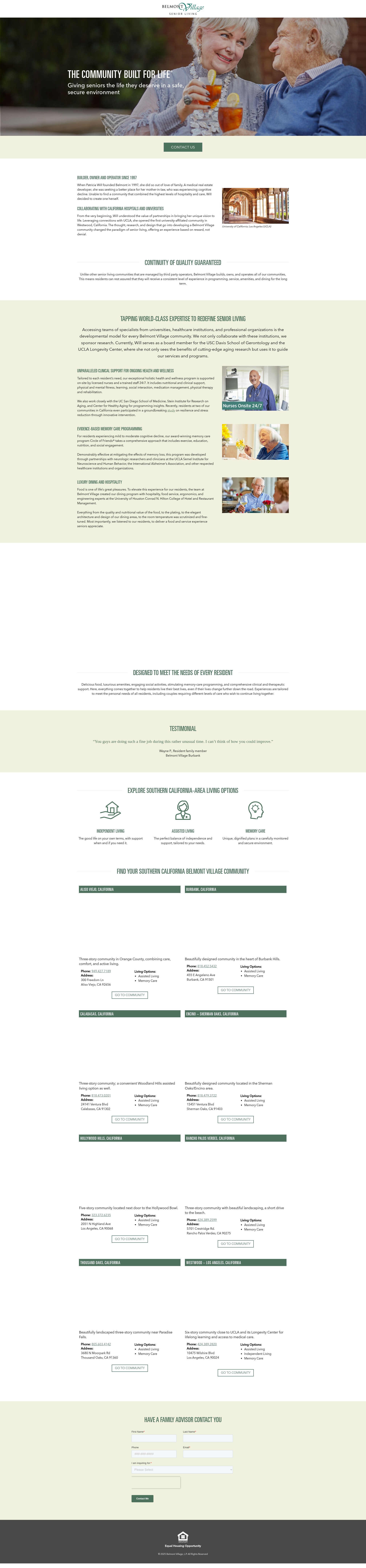 Landing Page