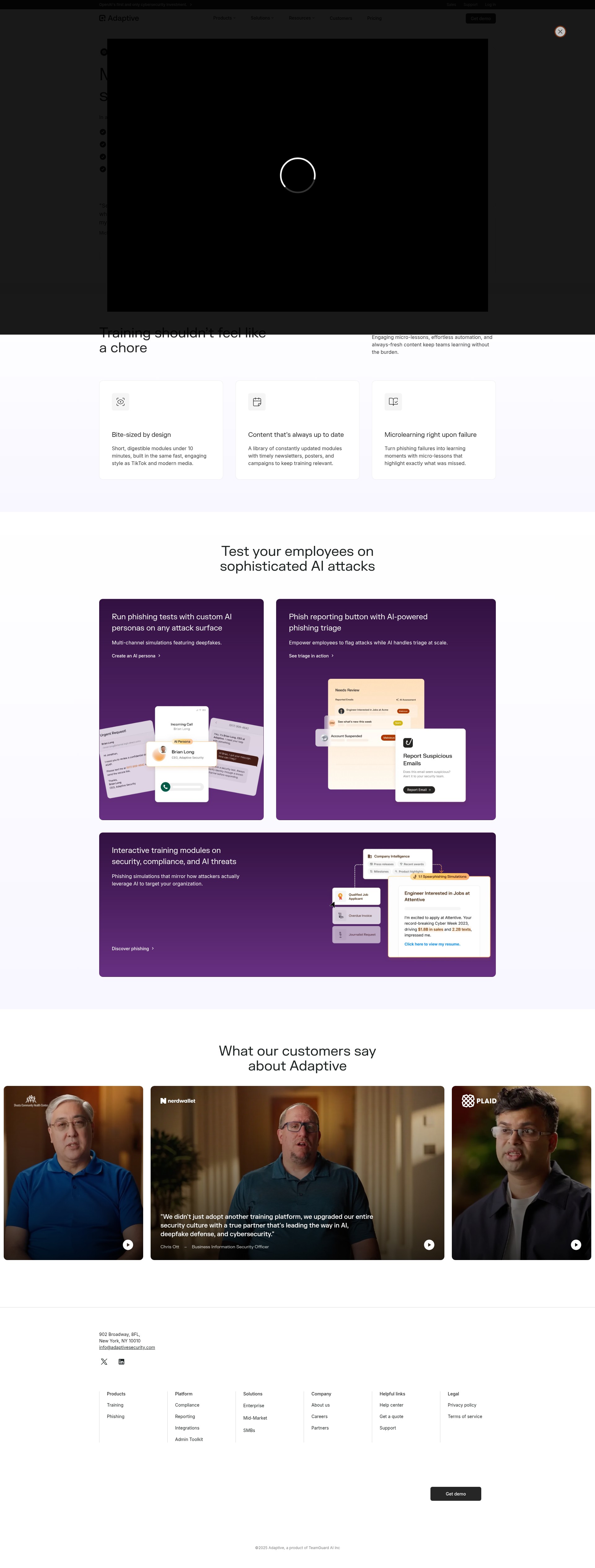 Landing Page