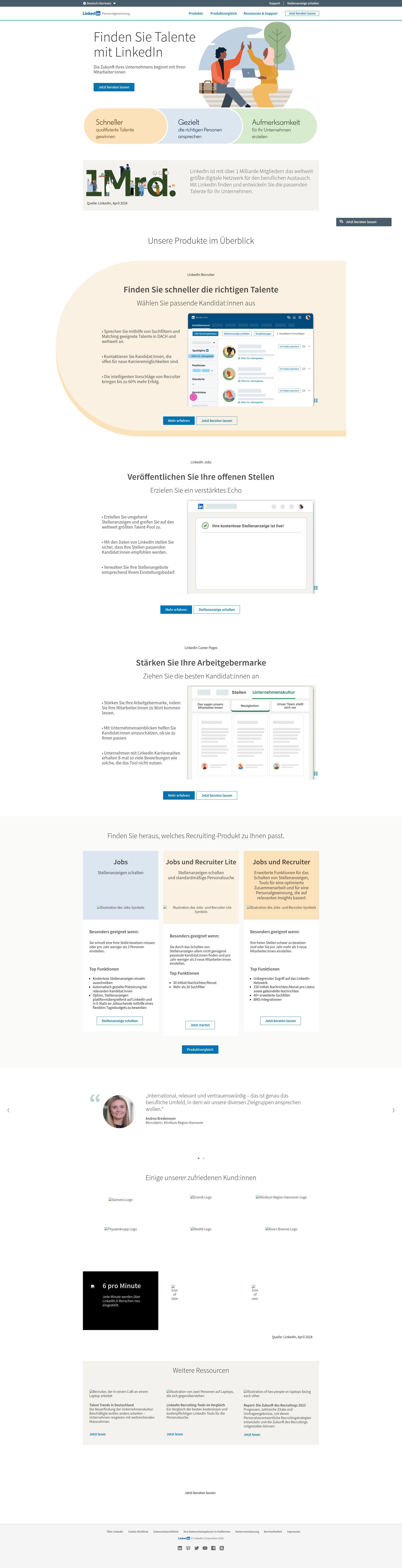 Landing Page