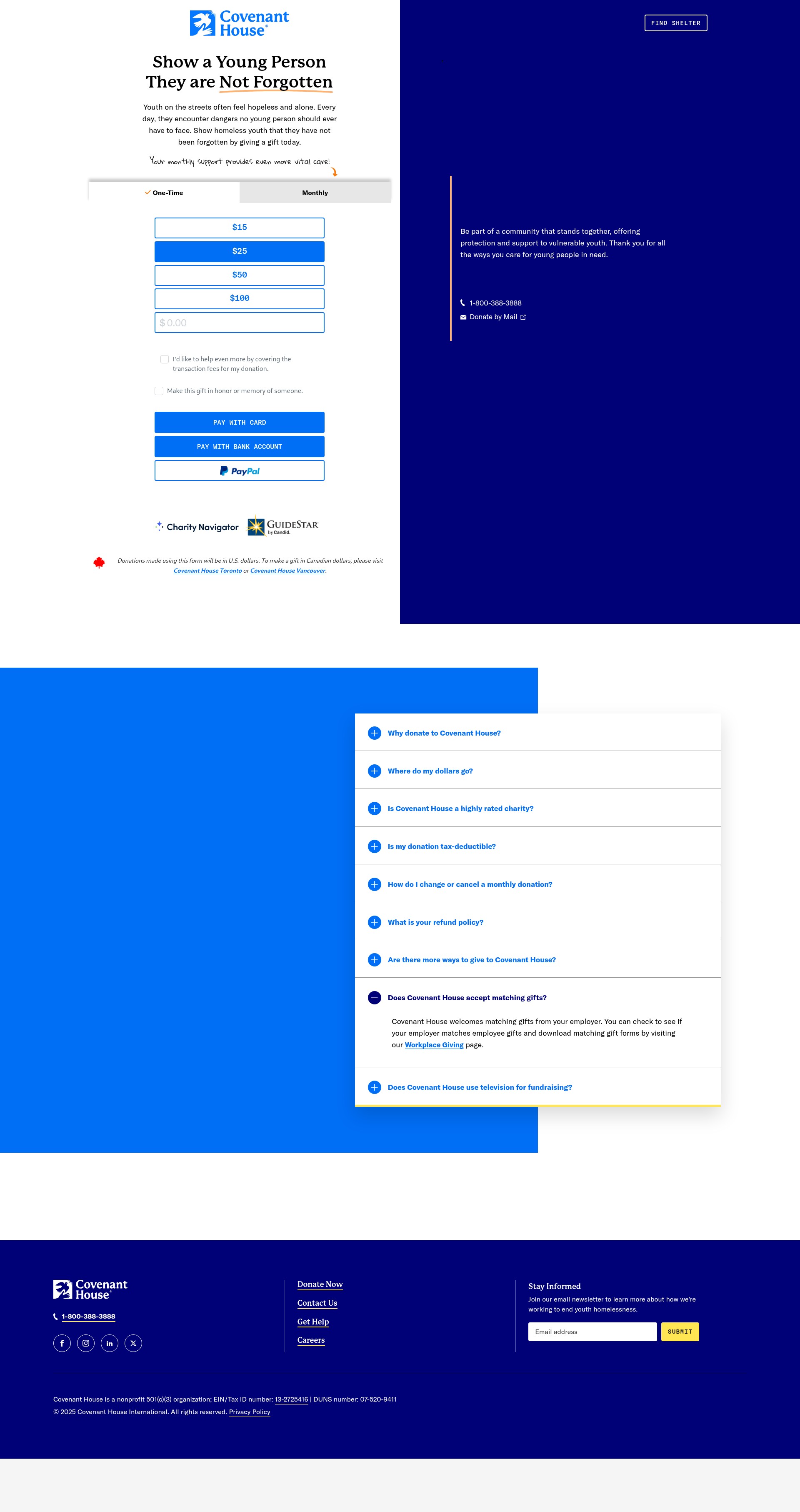 Landing Page
