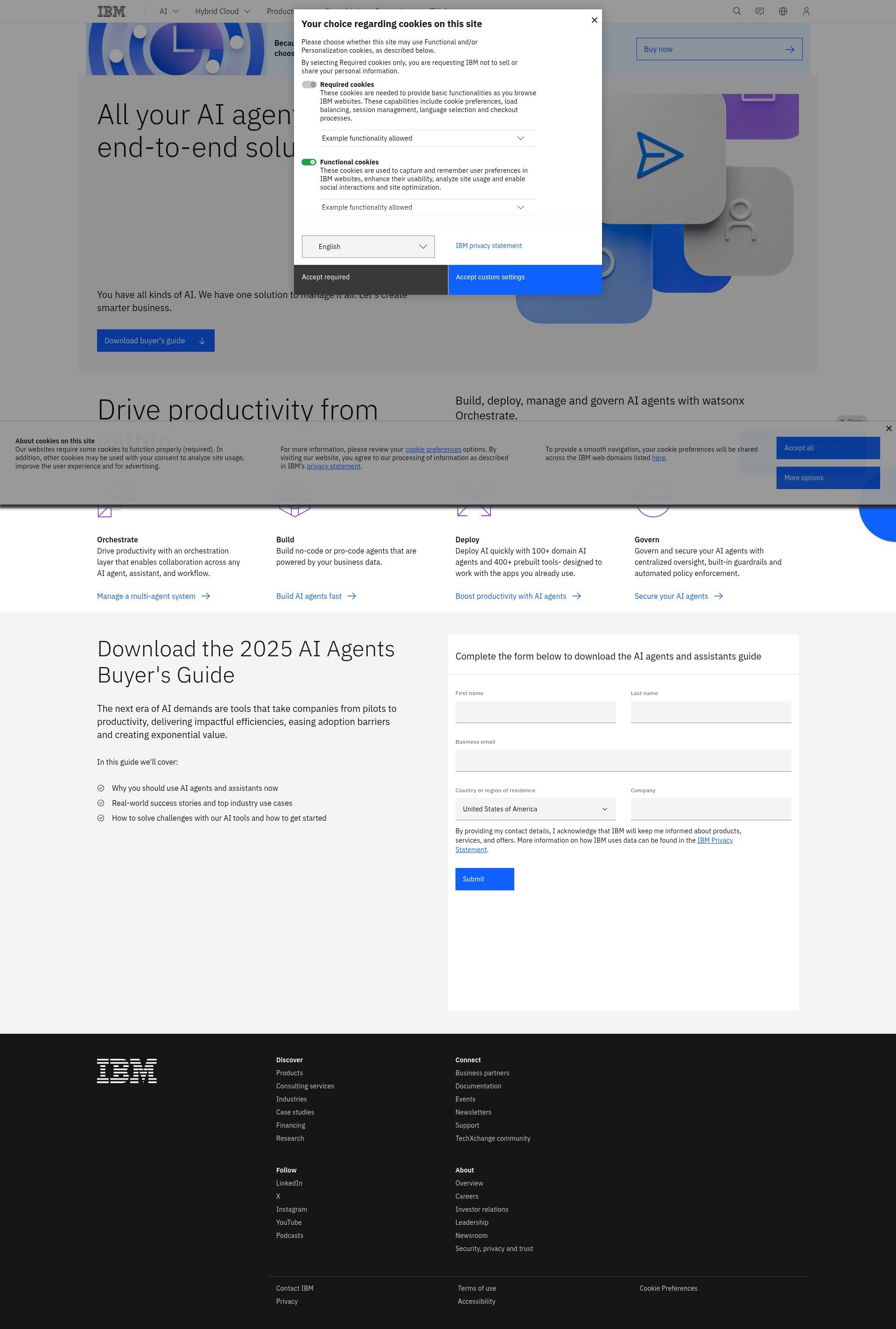 Landing Page