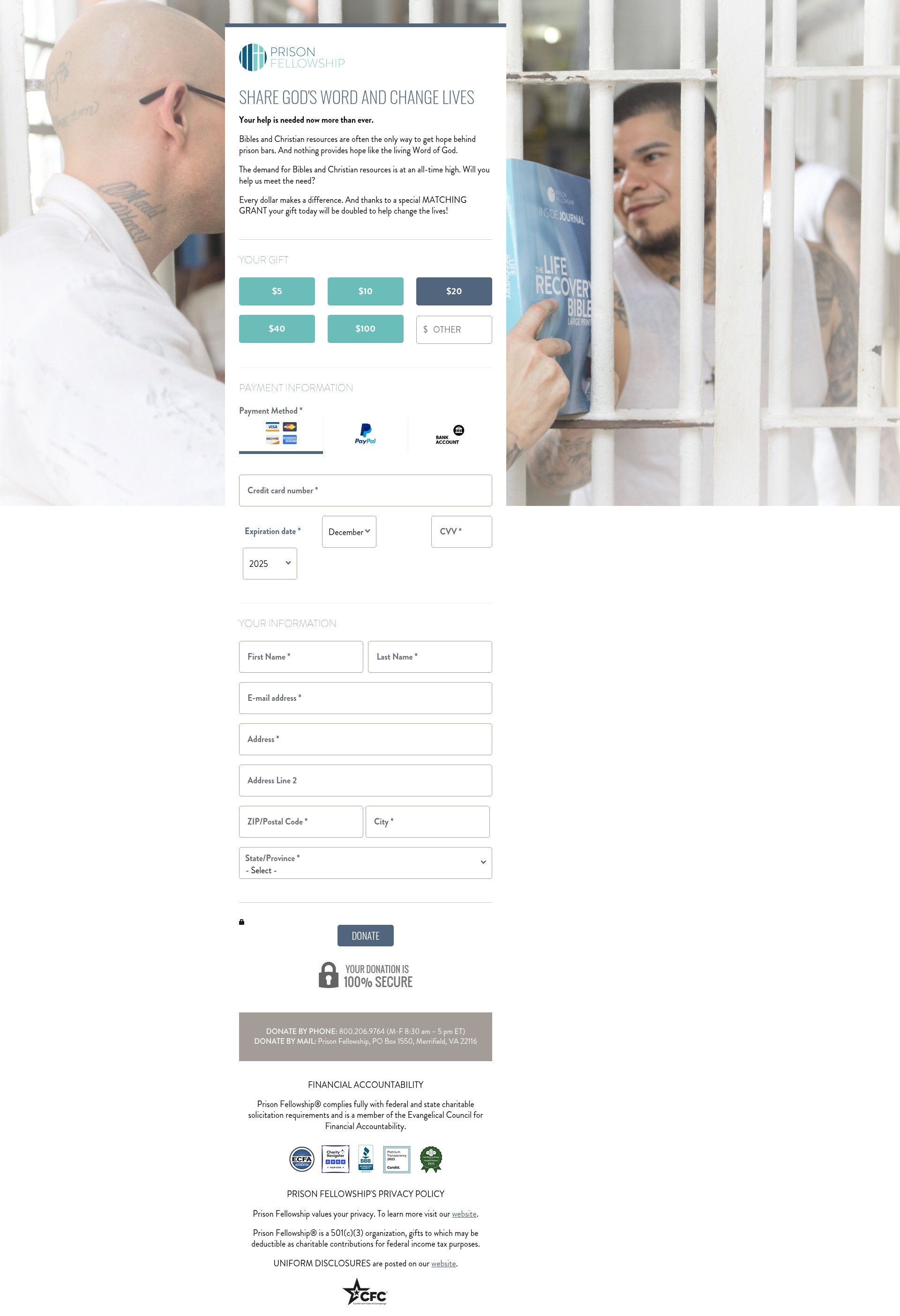Landing Page