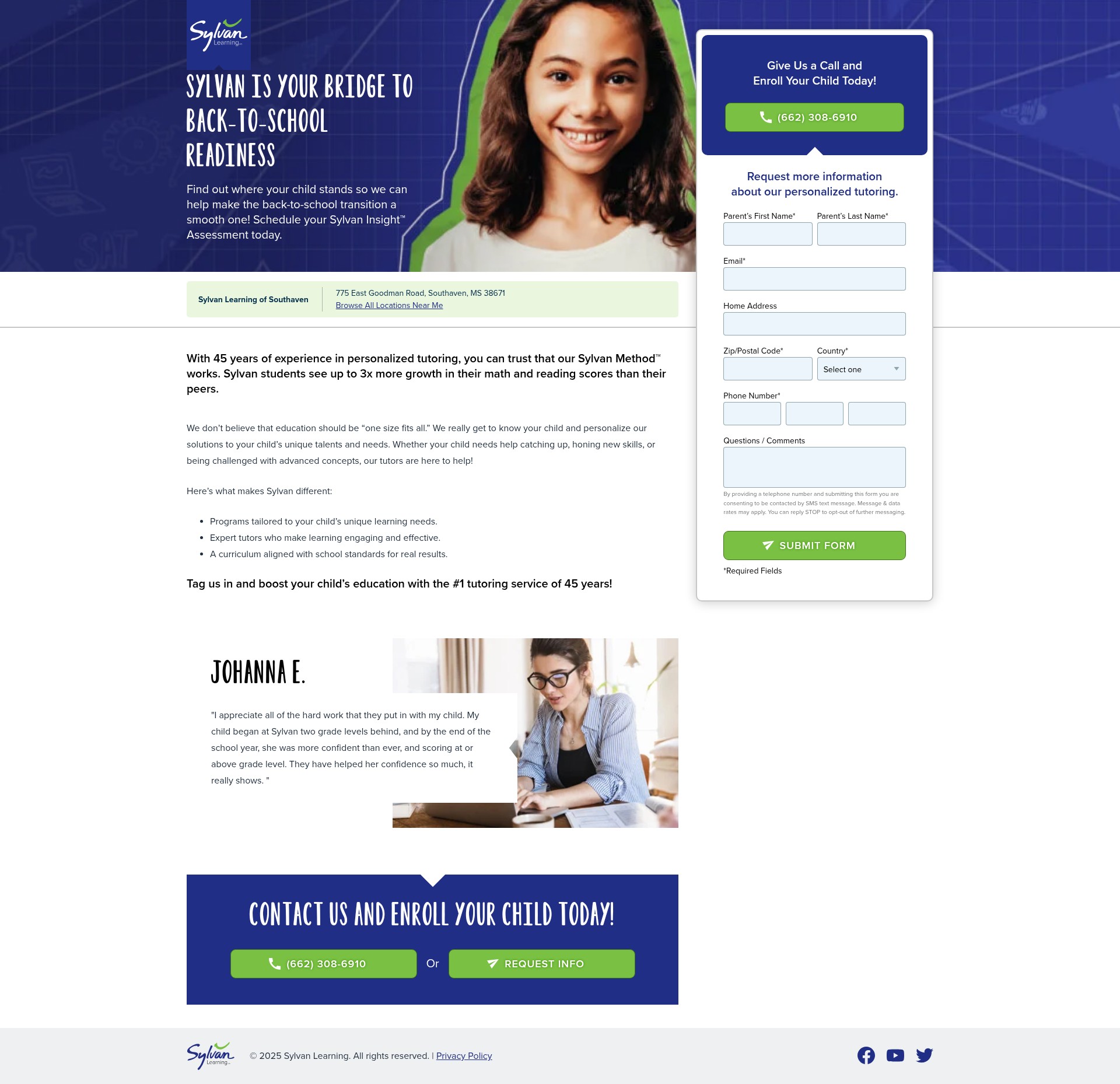 Landing Page