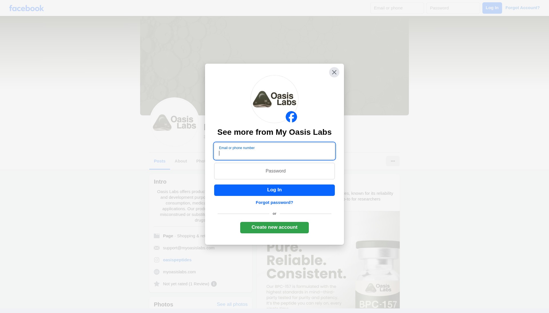 Landing Page