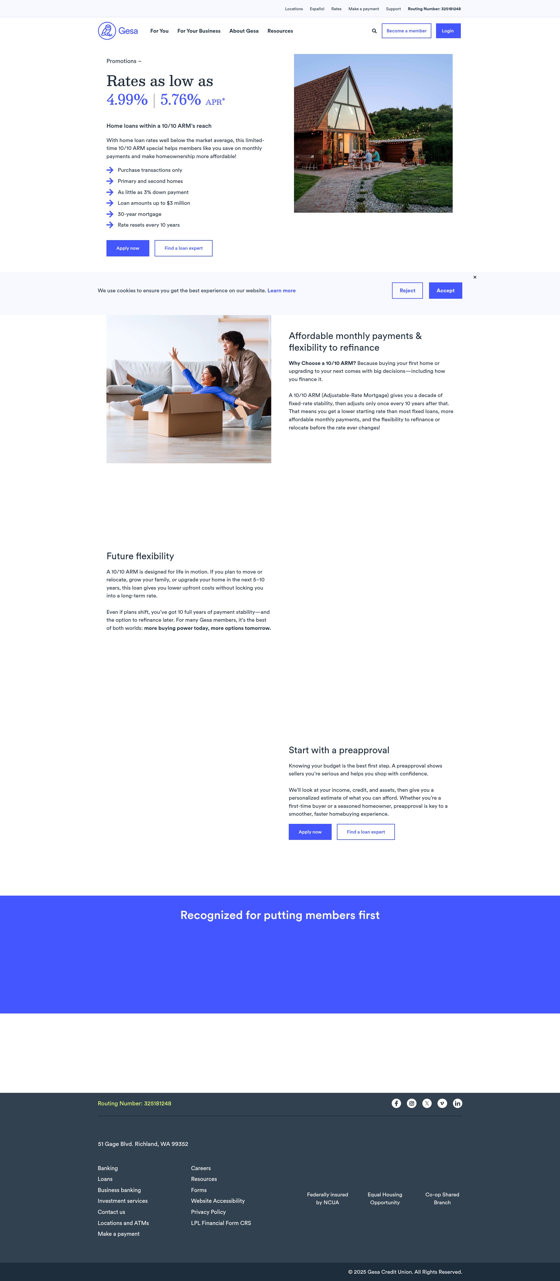 Landing Page