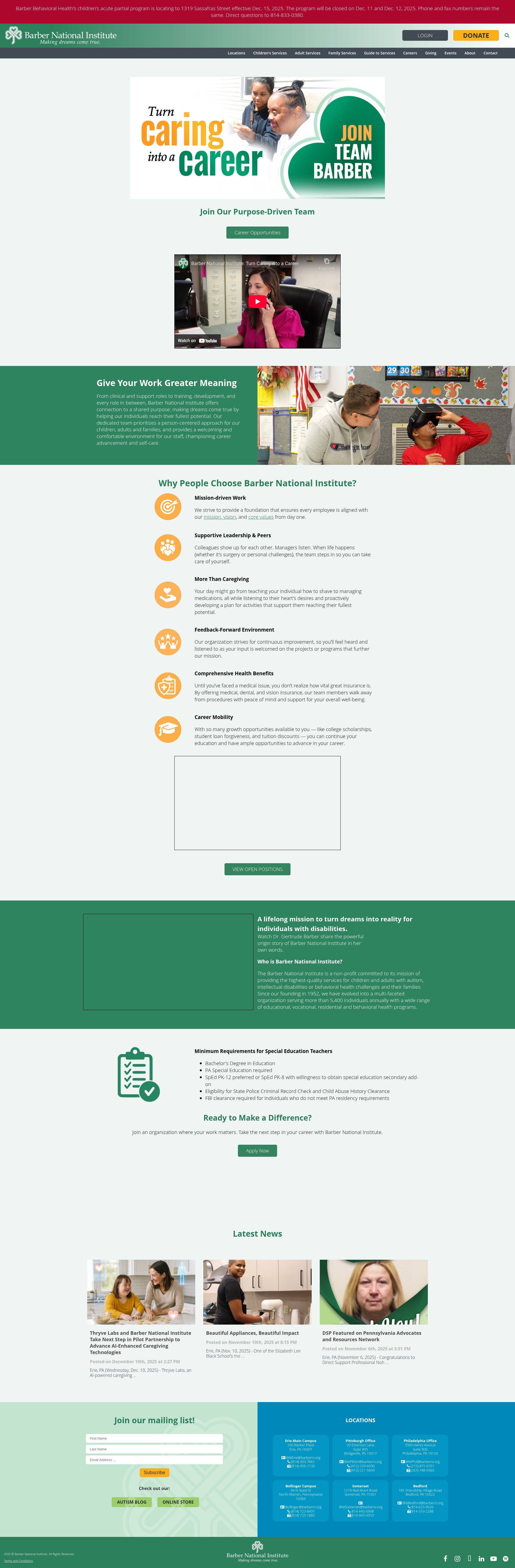 Landing Page