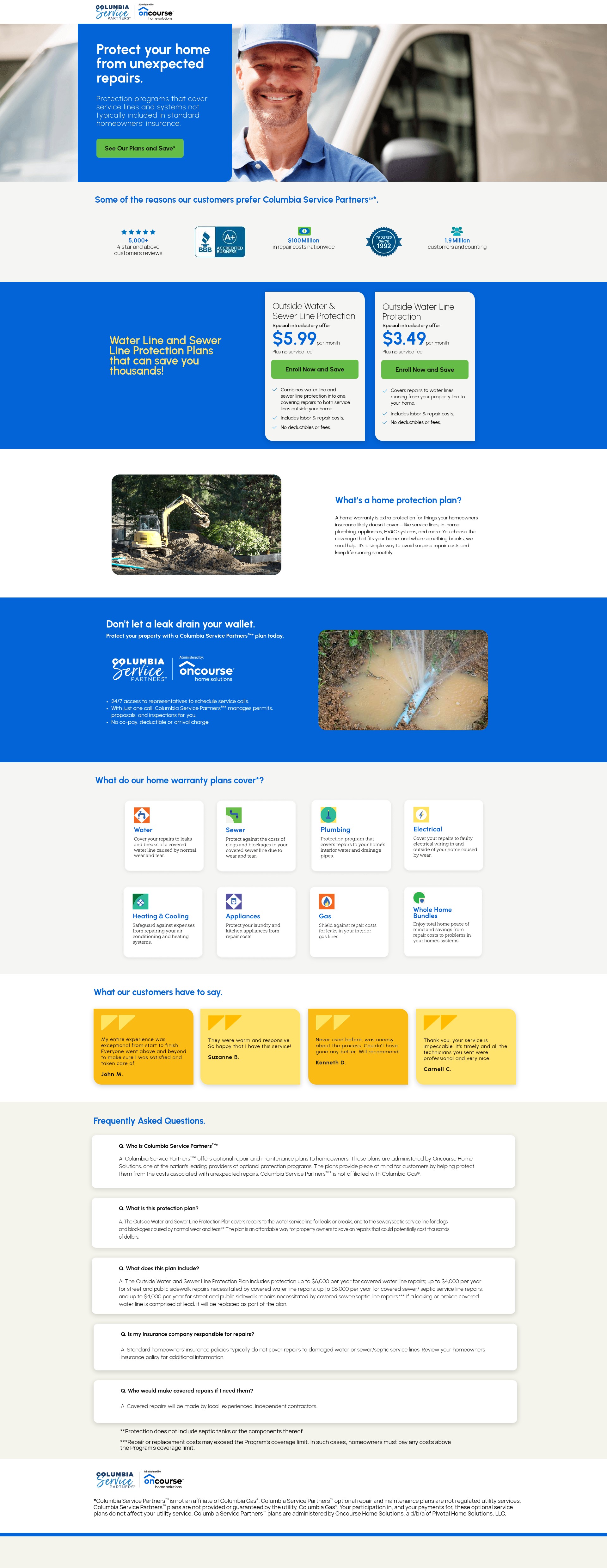 Landing Page