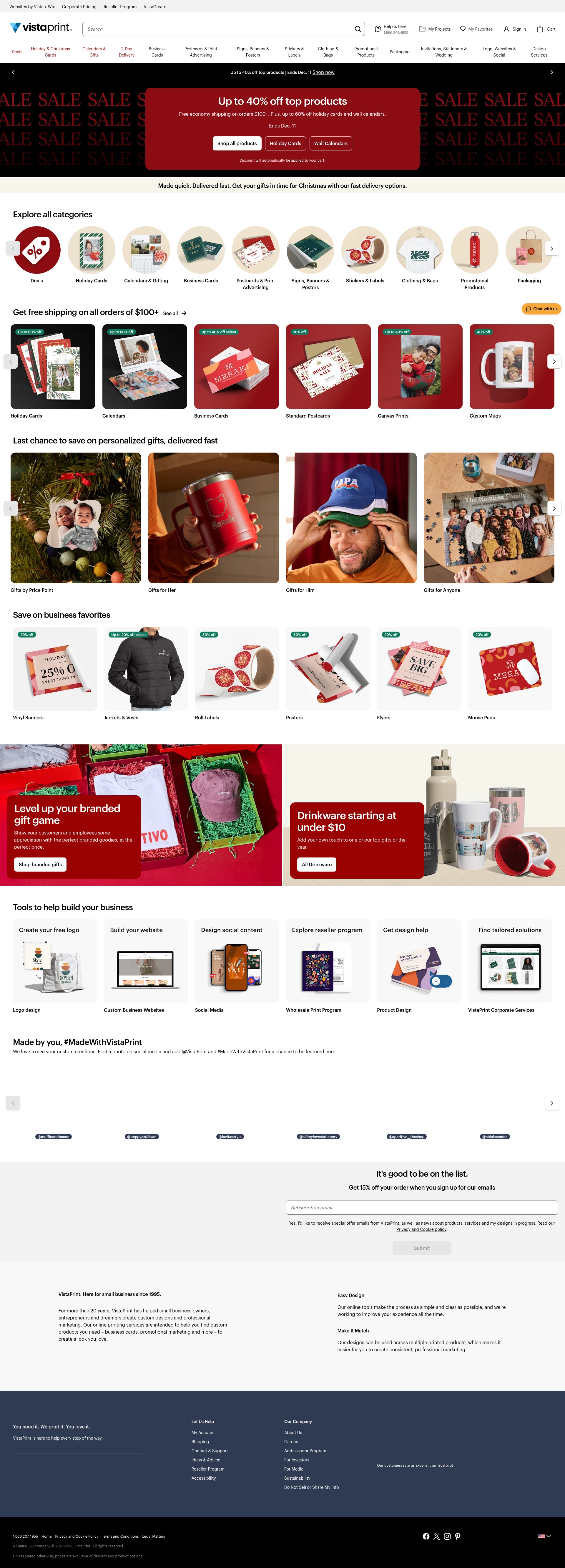 Landing Page
