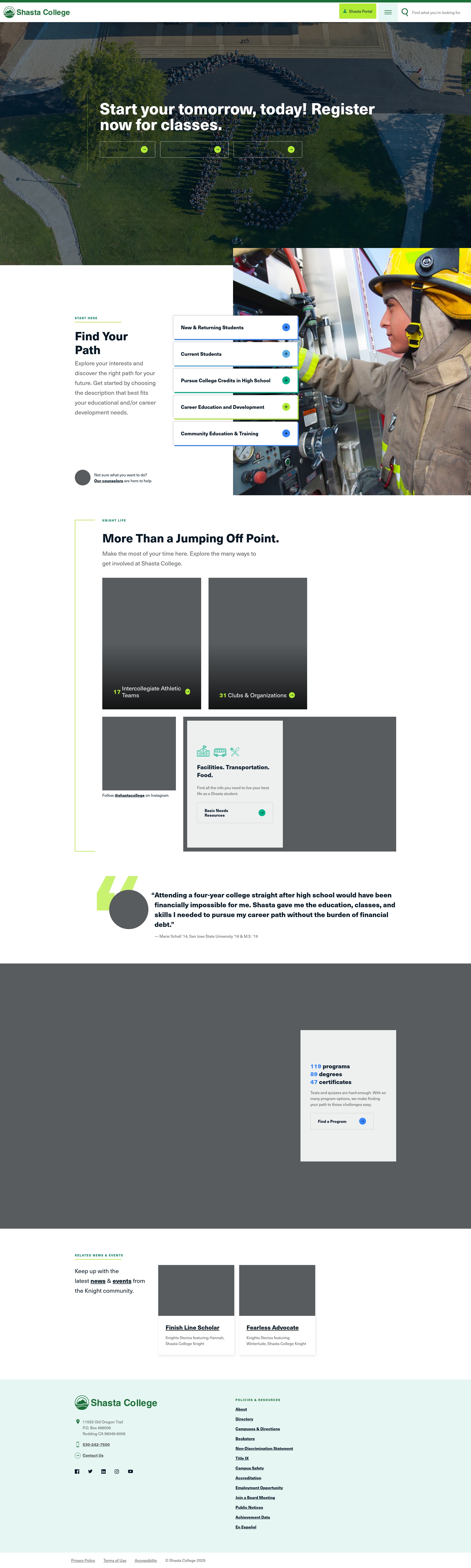 Landing Page