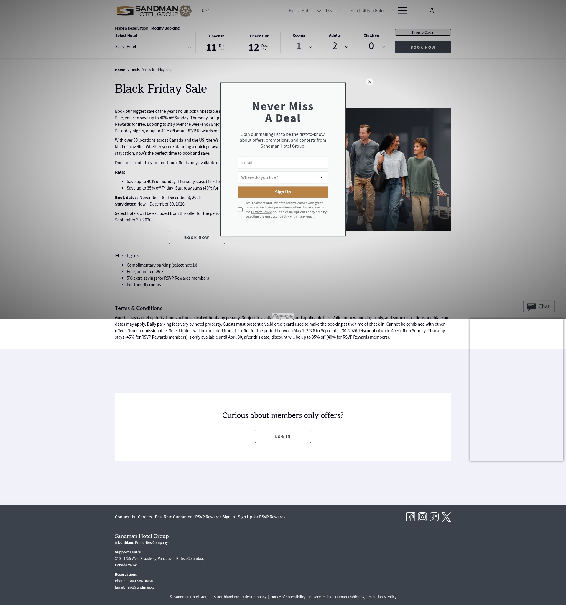 Landing Page
