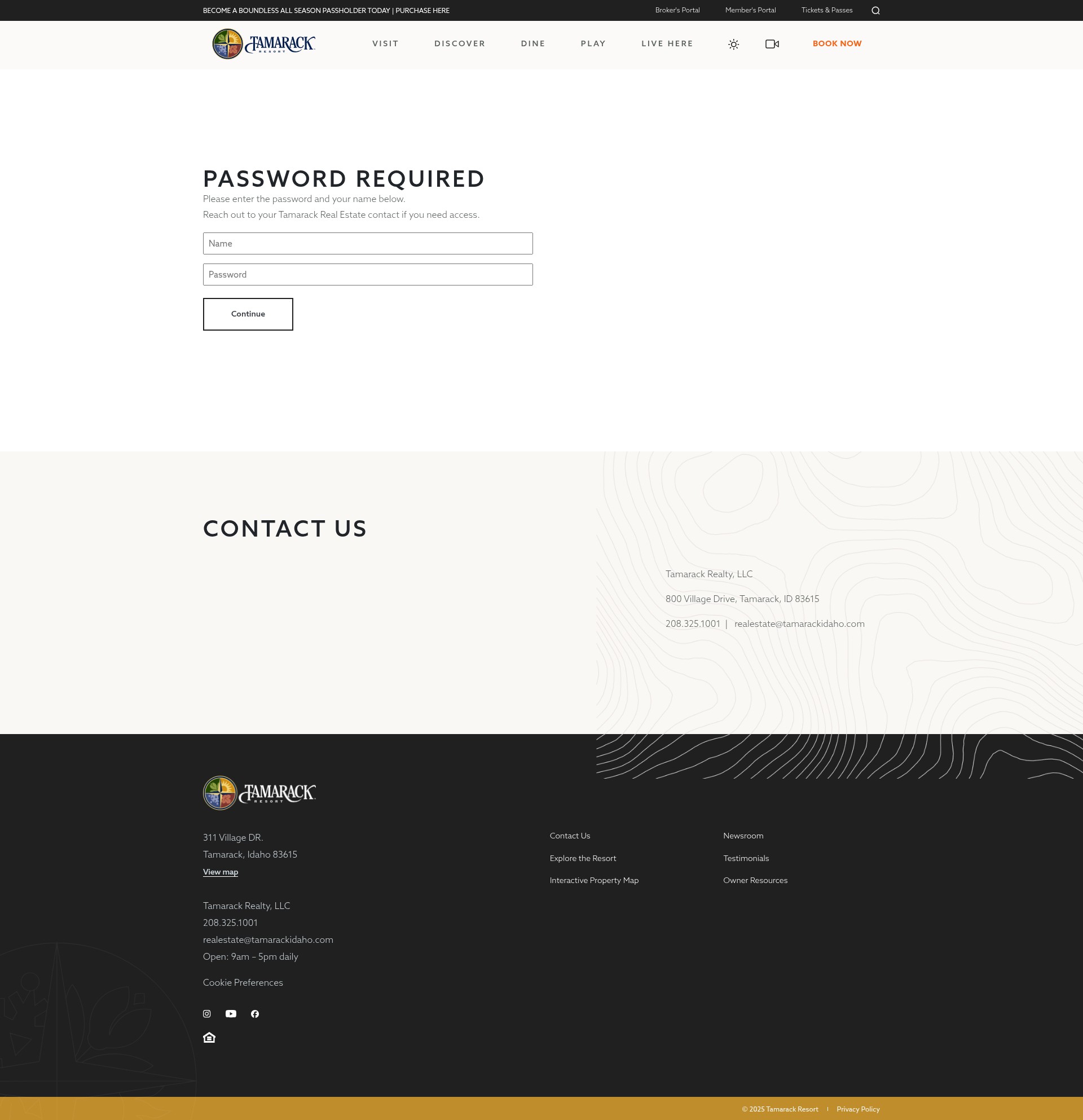 Landing Page
