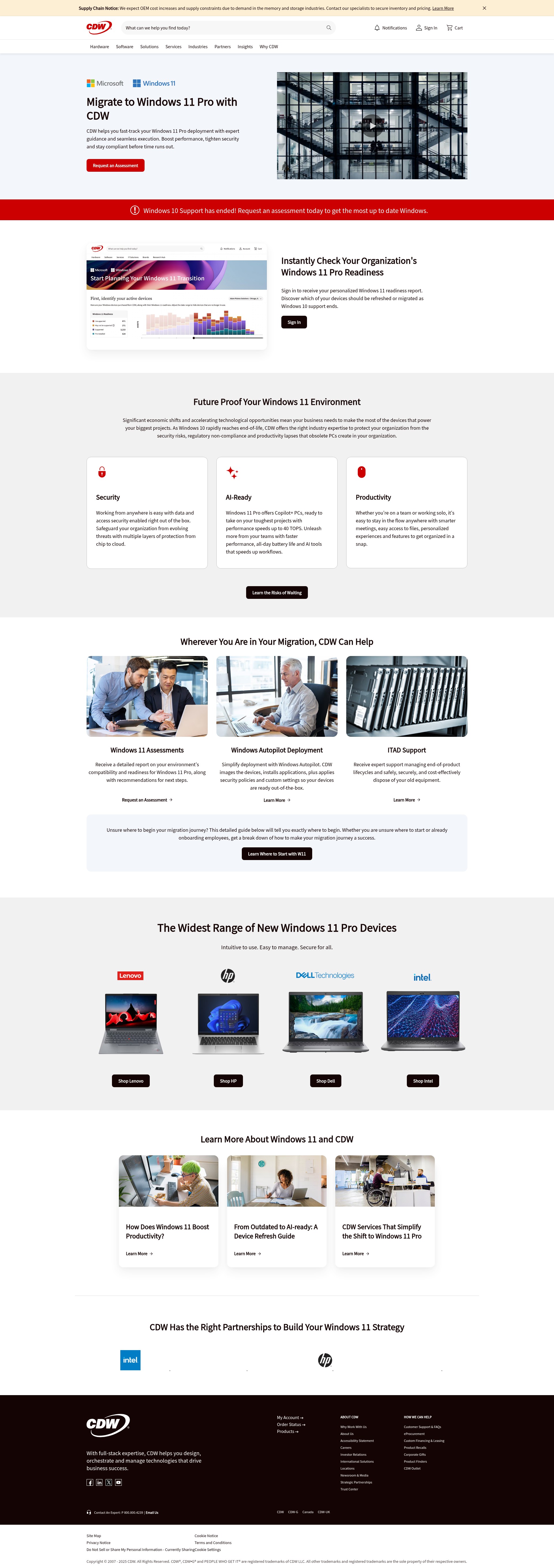 Landing Page